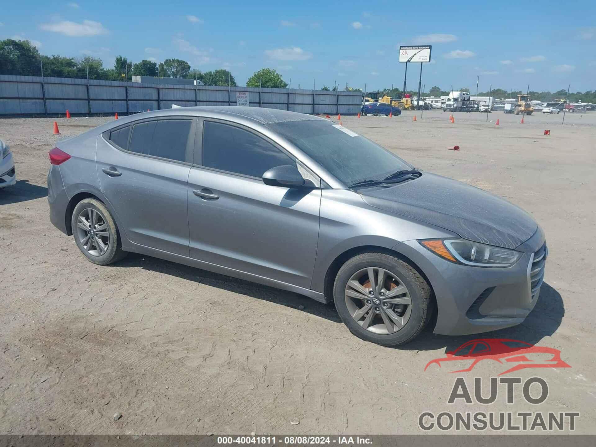 HYUNDAI ELANTRA 2018 - 5NPD84LF5JH317312