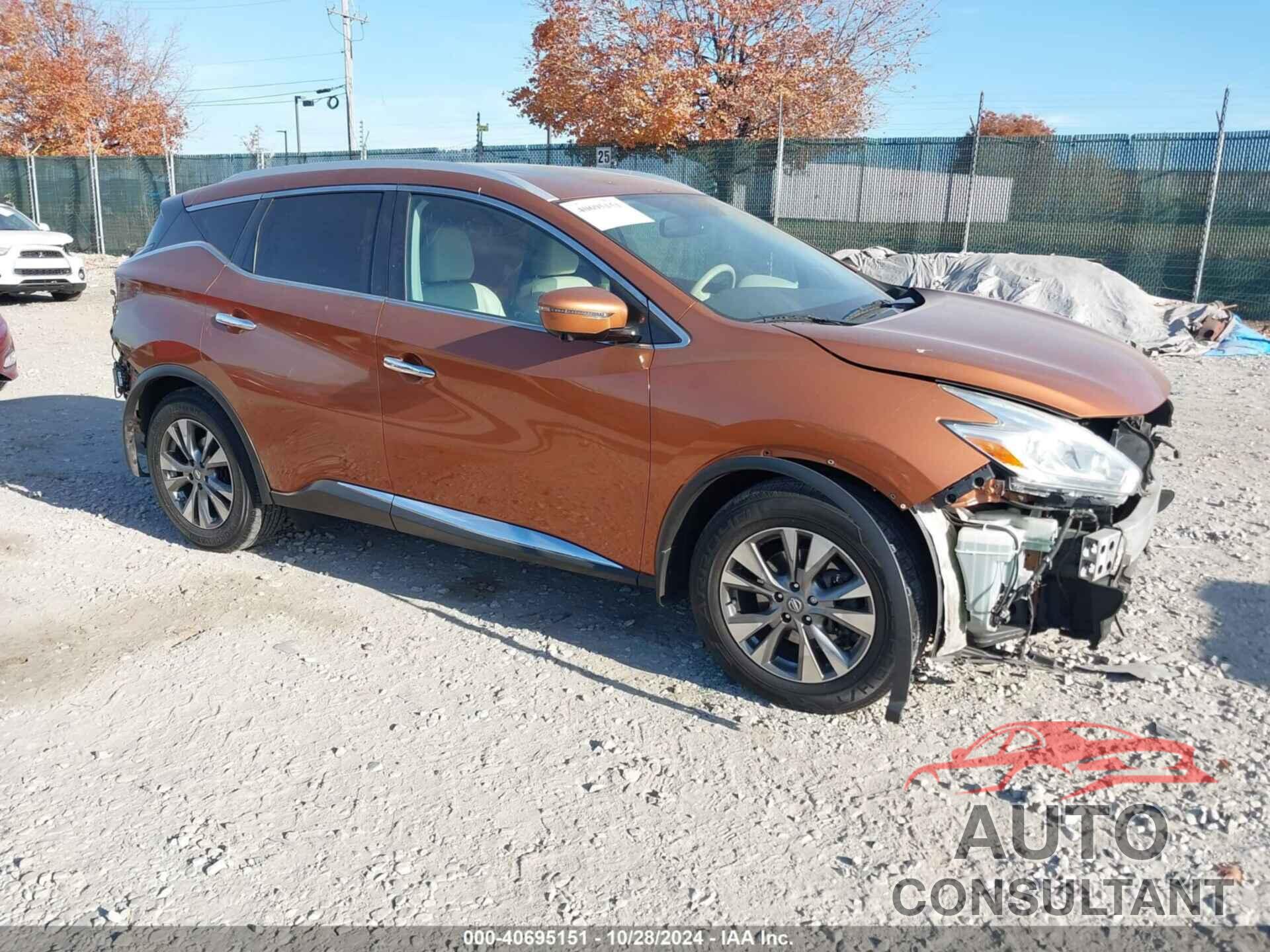 NISSAN MURANO 2016 - 5N1AZ2MH2GN105119