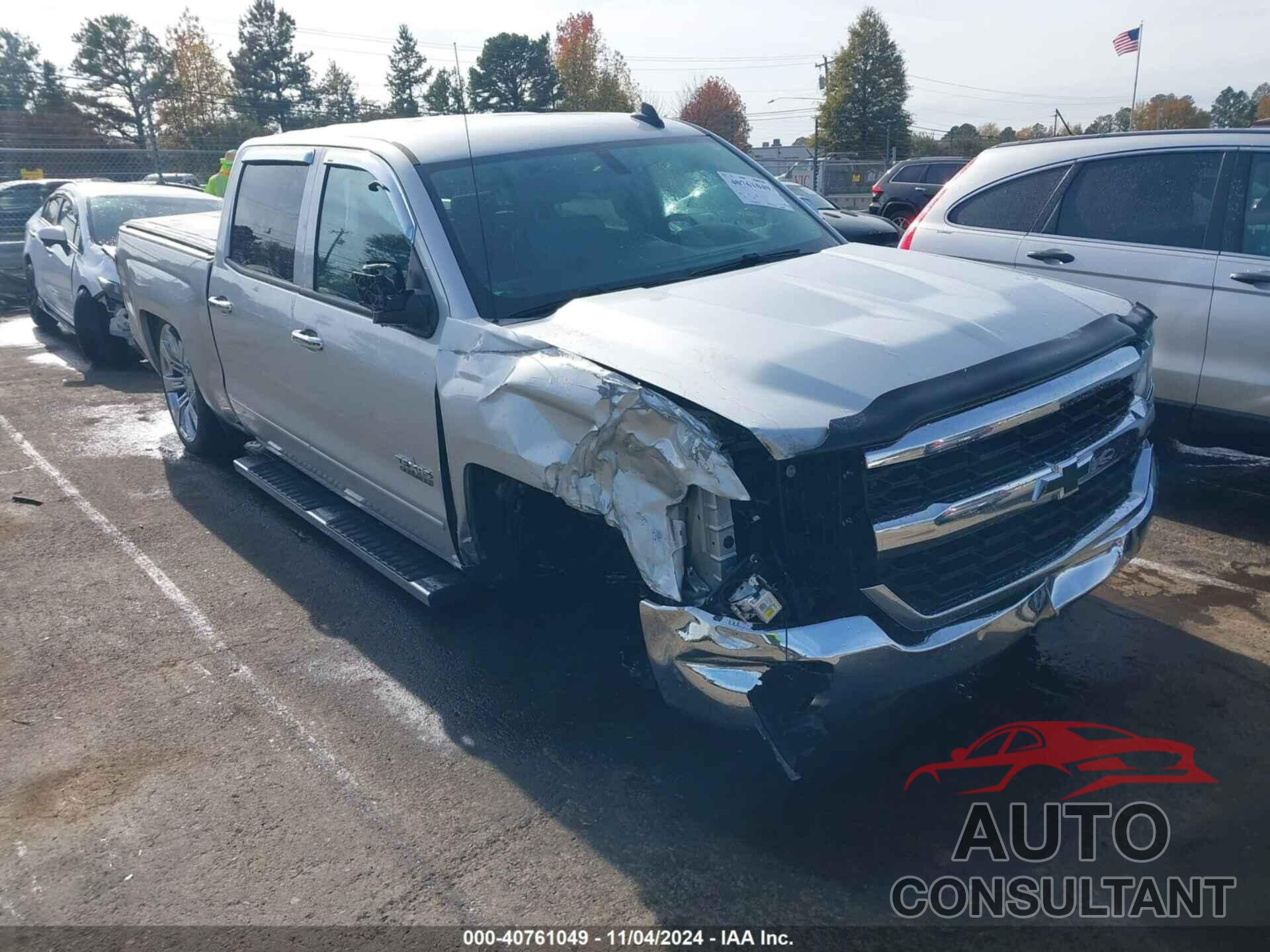 CHEVROLET SILVERADO 1500 2017 - 3GCPCREC3HG414149