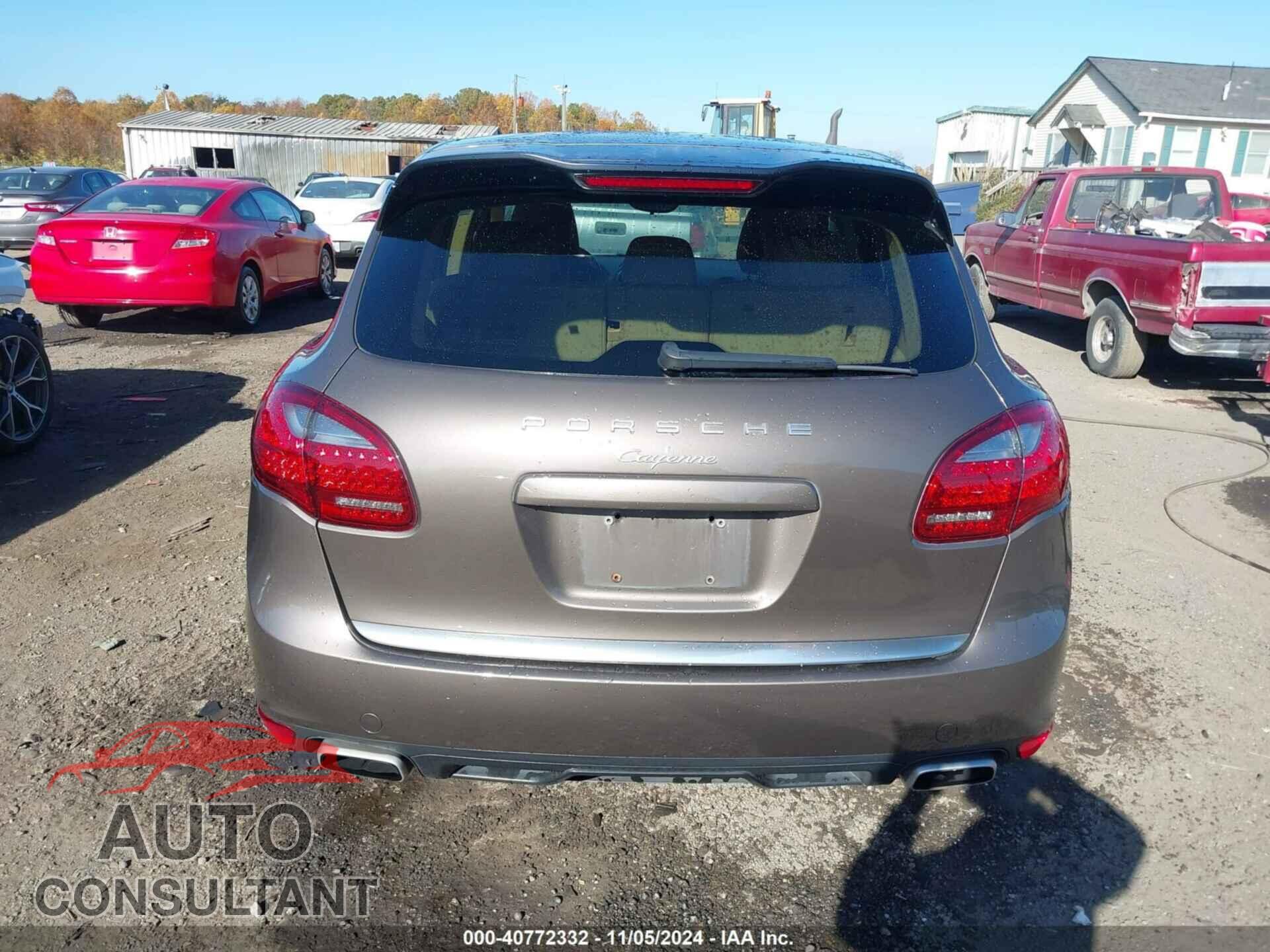 PORSCHE CAYENNE 2011 - WP1AA2A29BLA09423