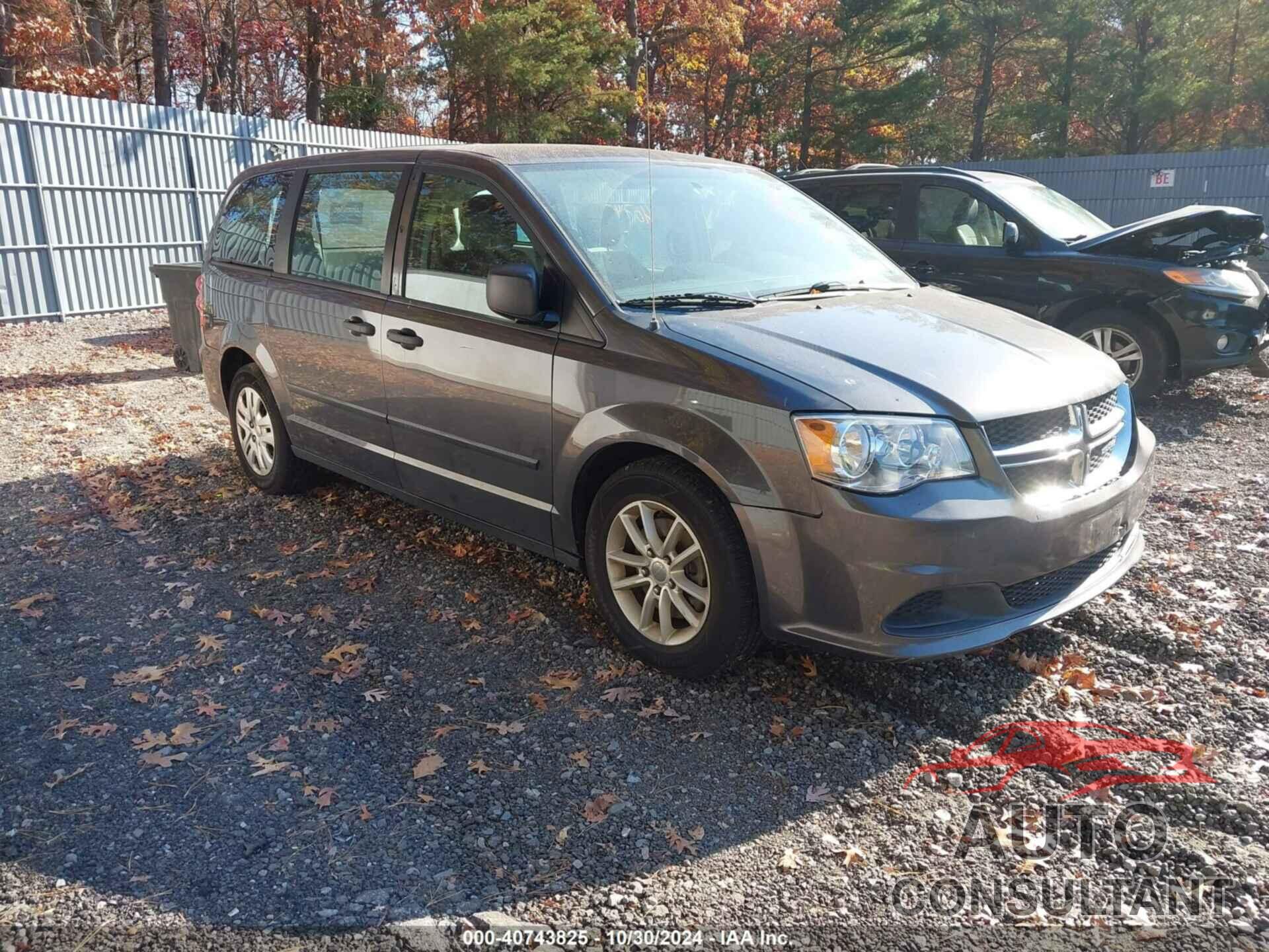 DODGE GRAND CARAVAN 2016 - 2C4RDGBG0GR336259