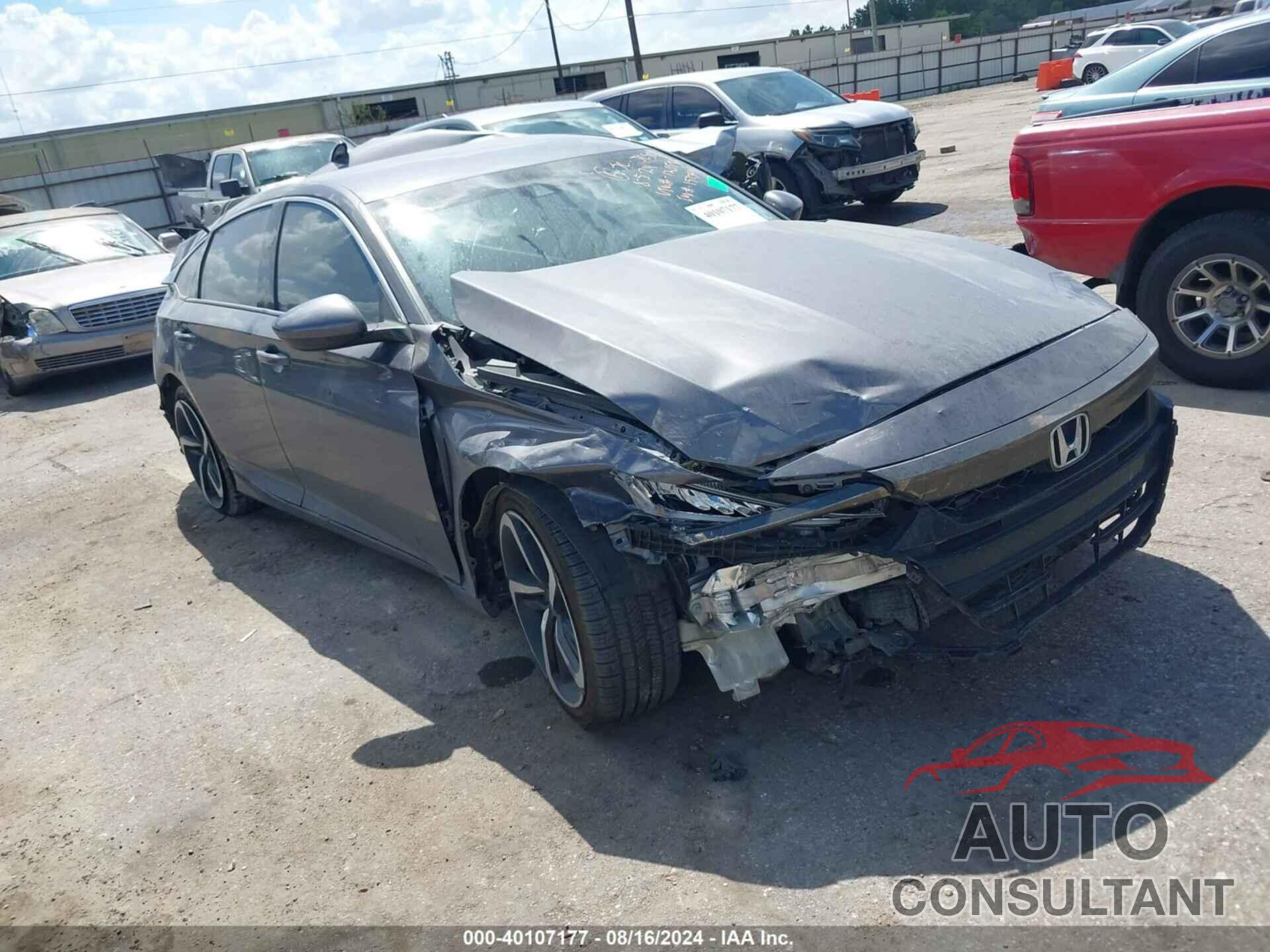 HONDA ACCORD 2019 - 1HGCV1F38KA120536