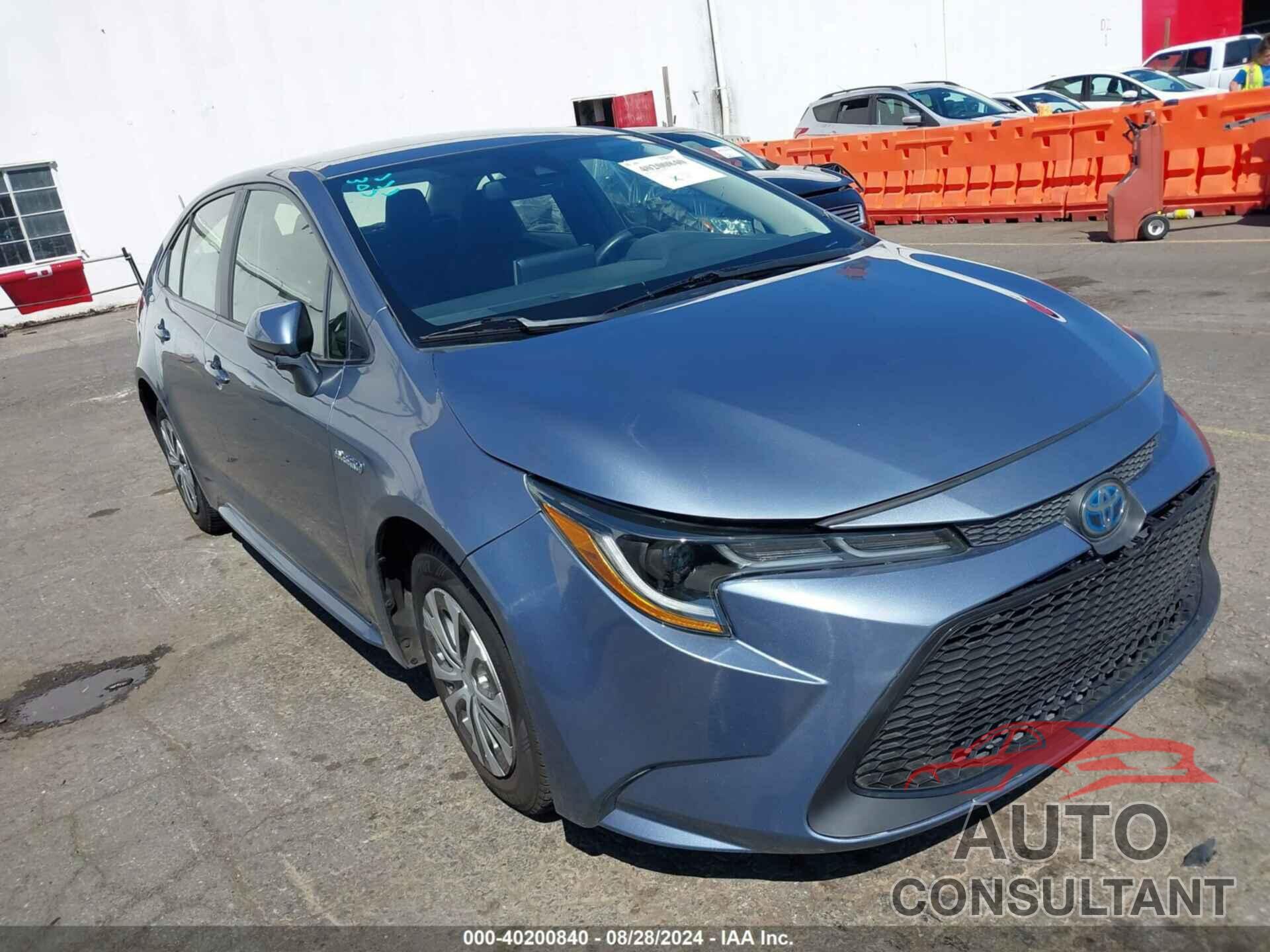 TOYOTA COROLLA 2020 - JTDEBRBE2LJ011366