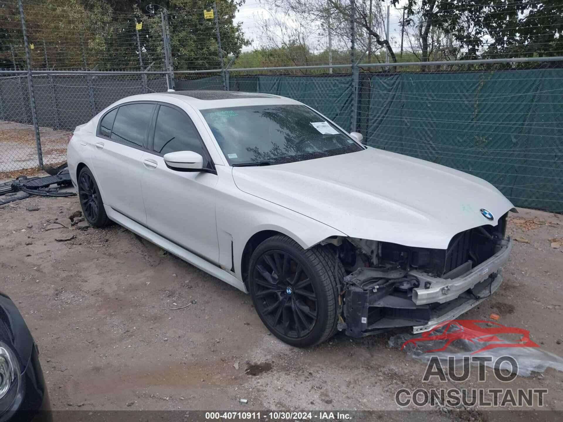 BMW 740I 2020 - WBA7T2C06LGL17402