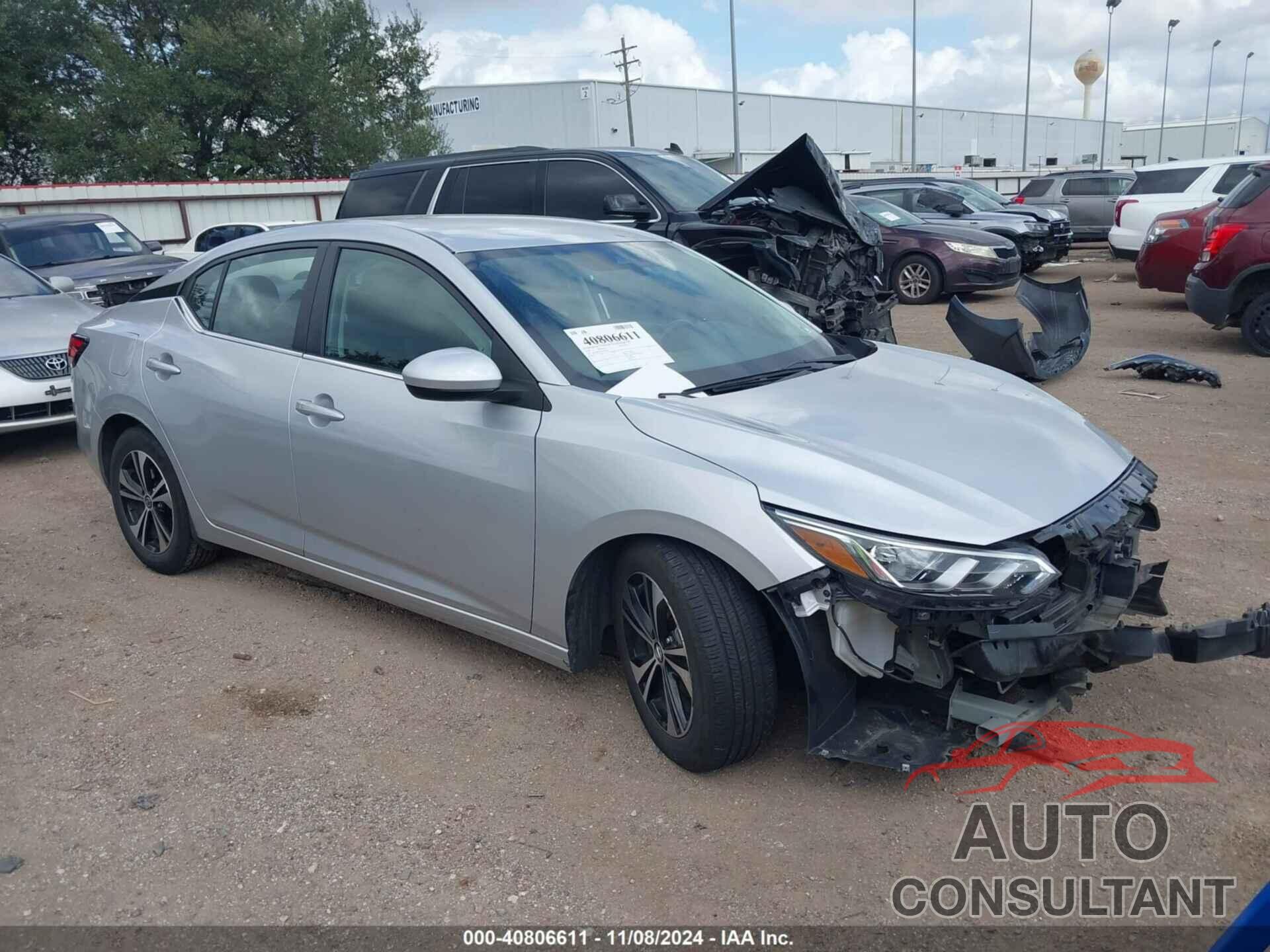 NISSAN SENTRA 2022 - 3N1AB8CV0NY290373