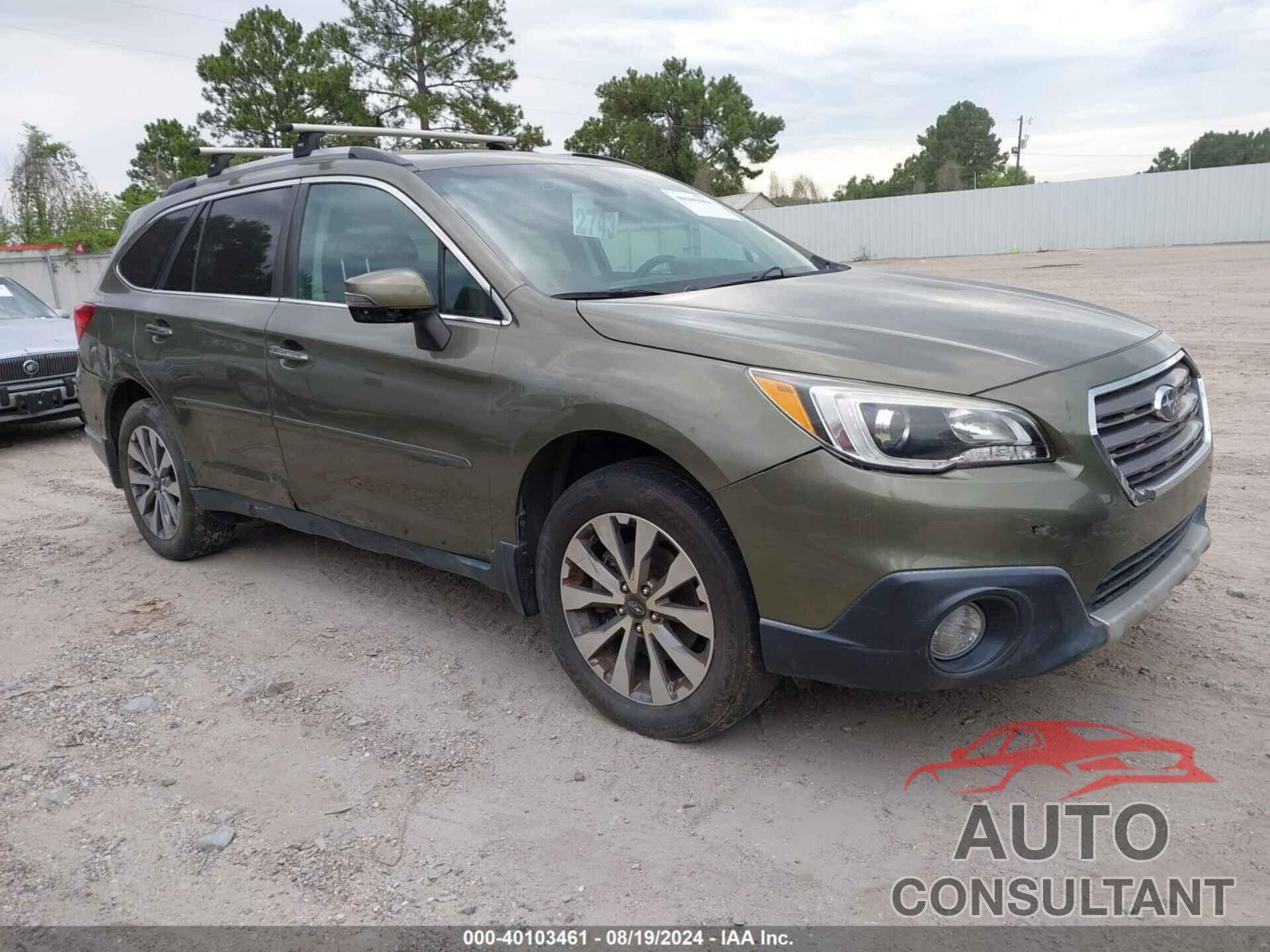 SUBARU OUTBACK 2017 - 4S4BSETCXH3283292