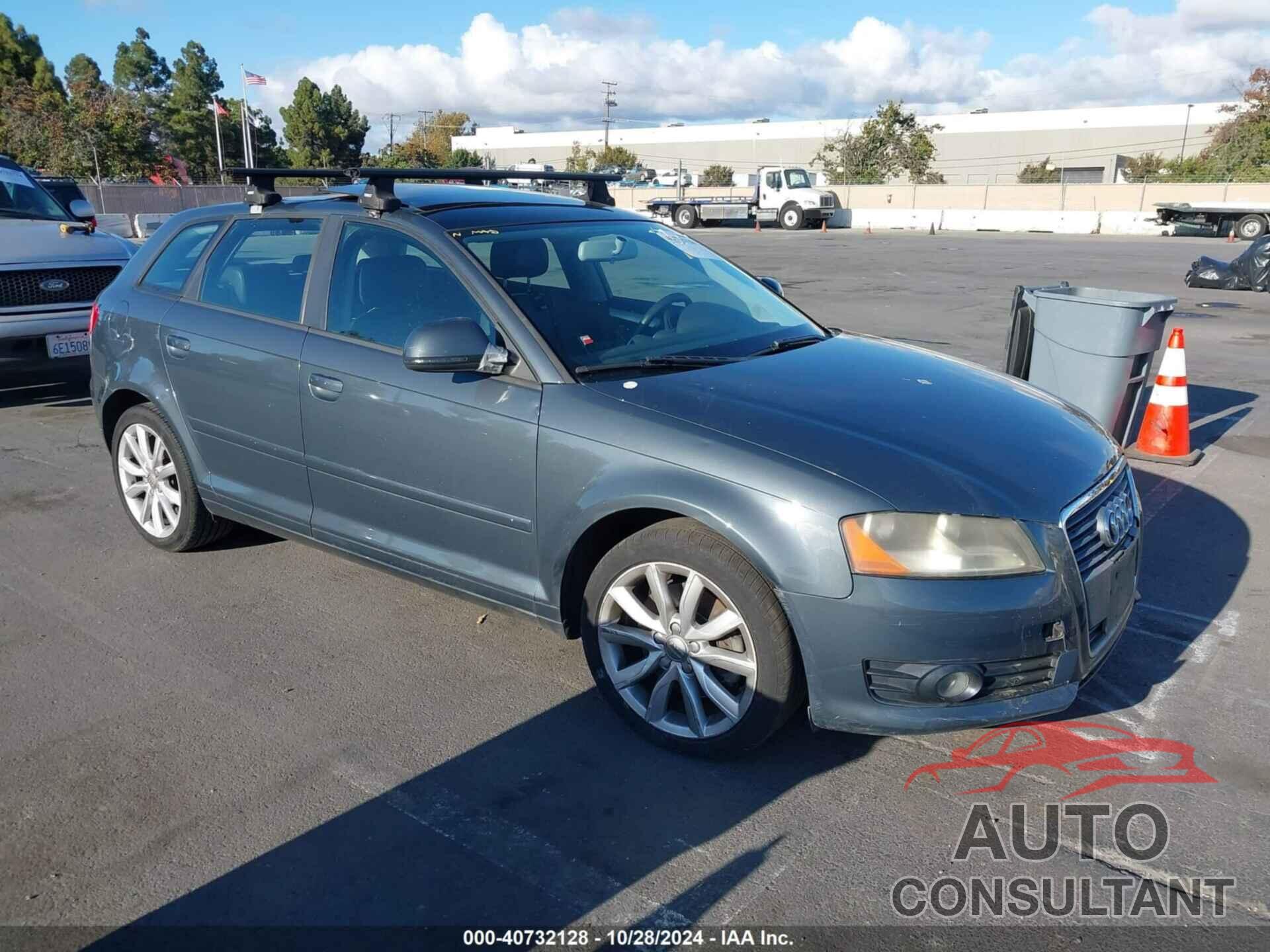 AUDI A3 2009 - WAUHE78P59A065204