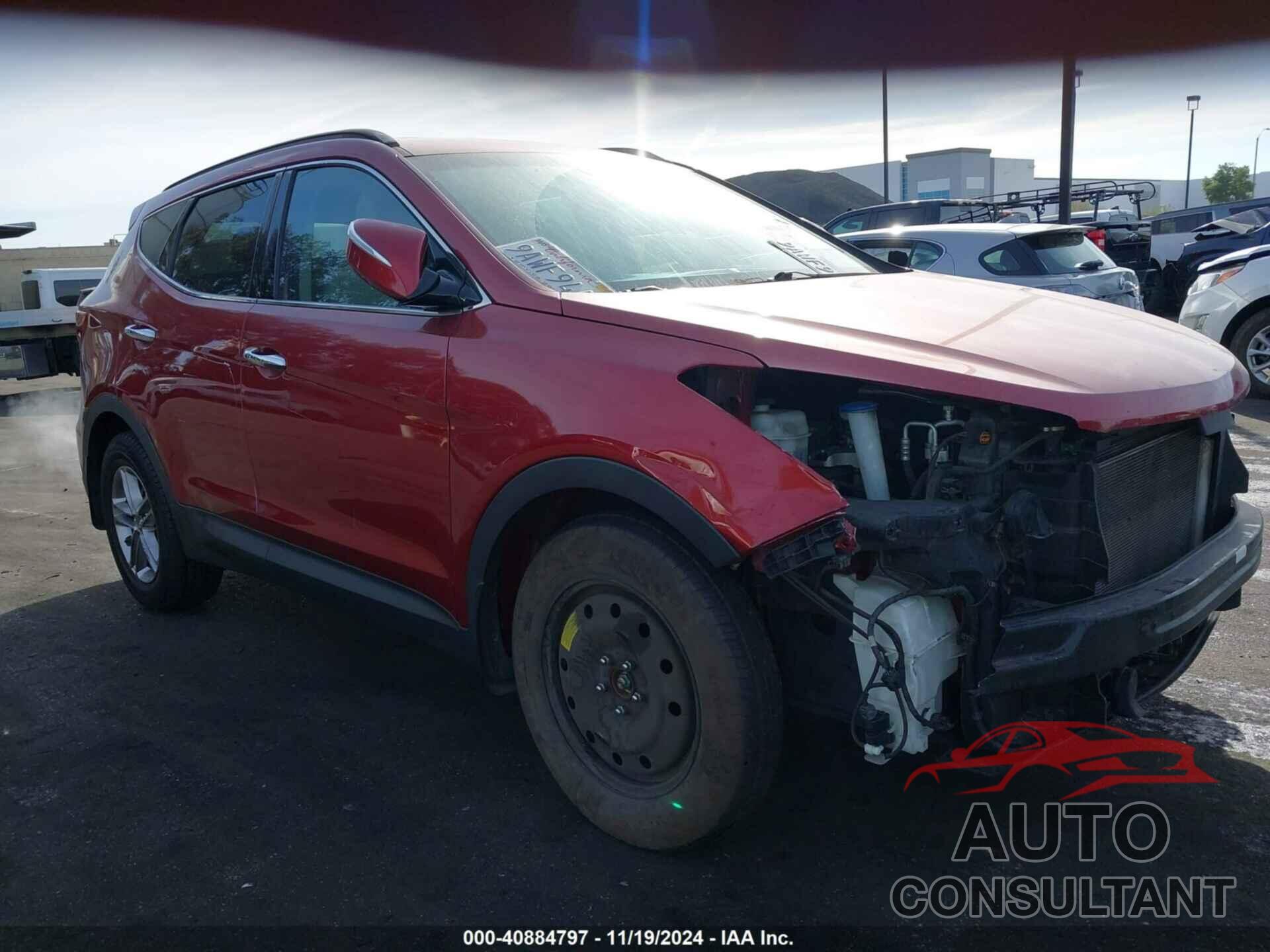HYUNDAI SANTA FE SPORT 2018 - 5XYZU3LB7JG506964