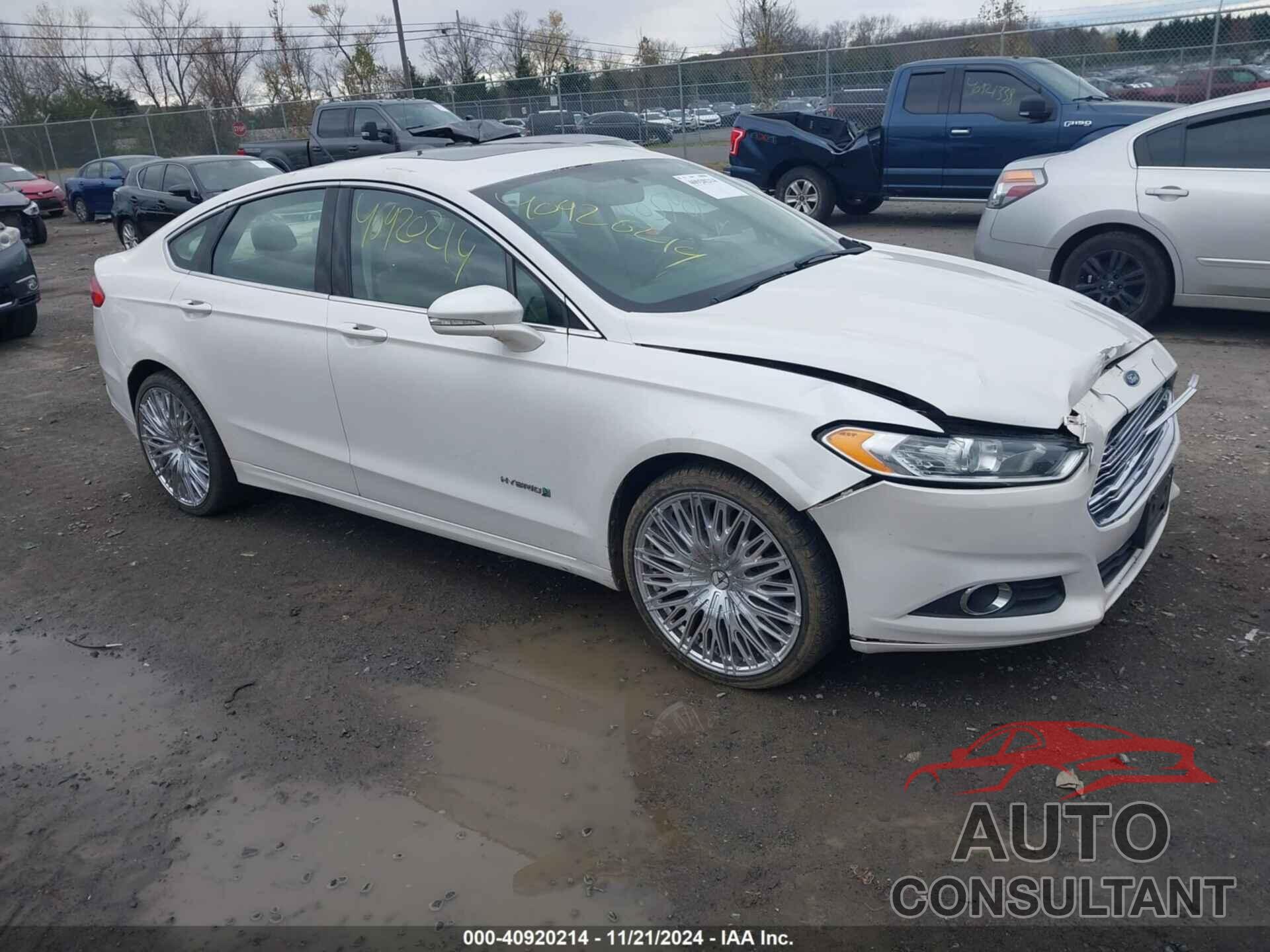 FORD FUSION HYBRID 2013 - 3FA6P0LU3DR127096