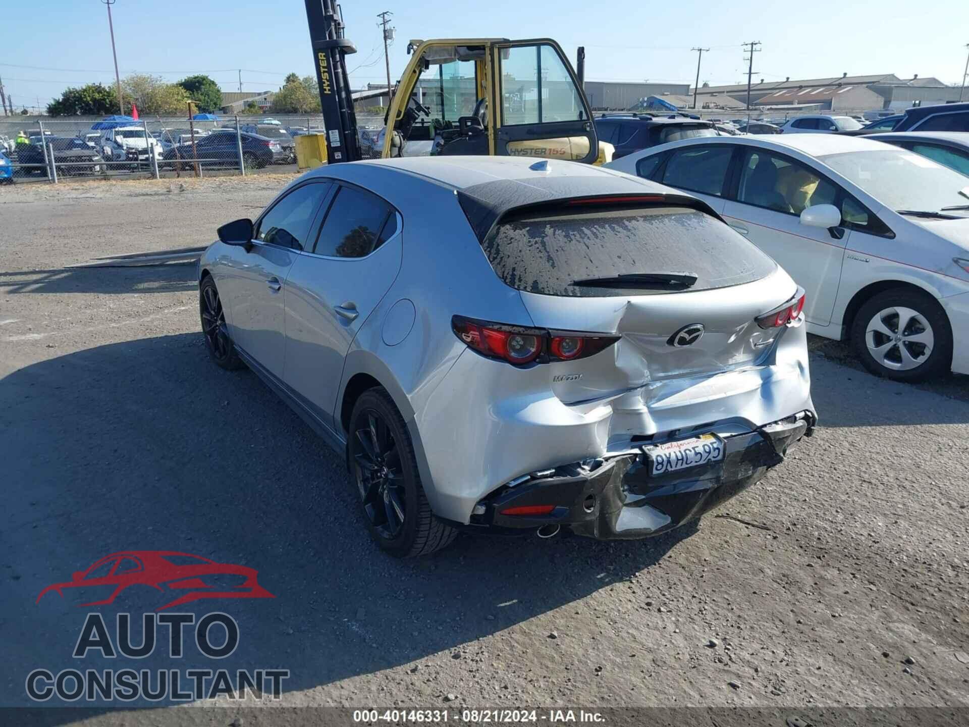 MAZDA MAZDA3 2019 - JM1BPANM9K1115554