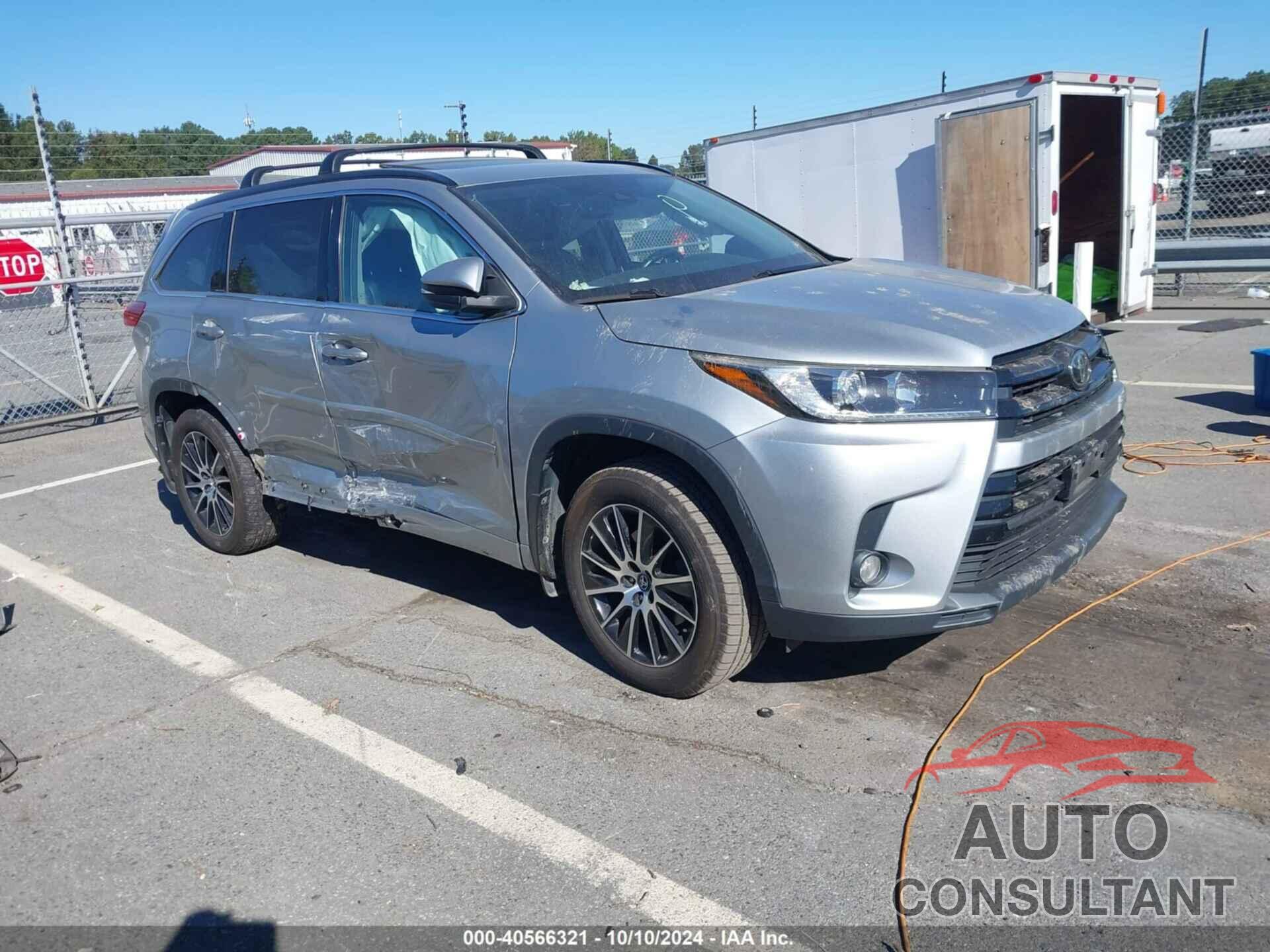 TOYOTA HIGHLANDER 2017 - 5TDJZRFH8HS453660