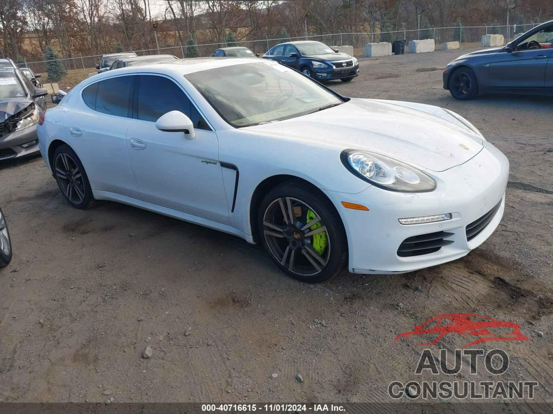 PORSCHE PANAMERA E-HYBRID 2014 - WP0AD2A76EL044722
