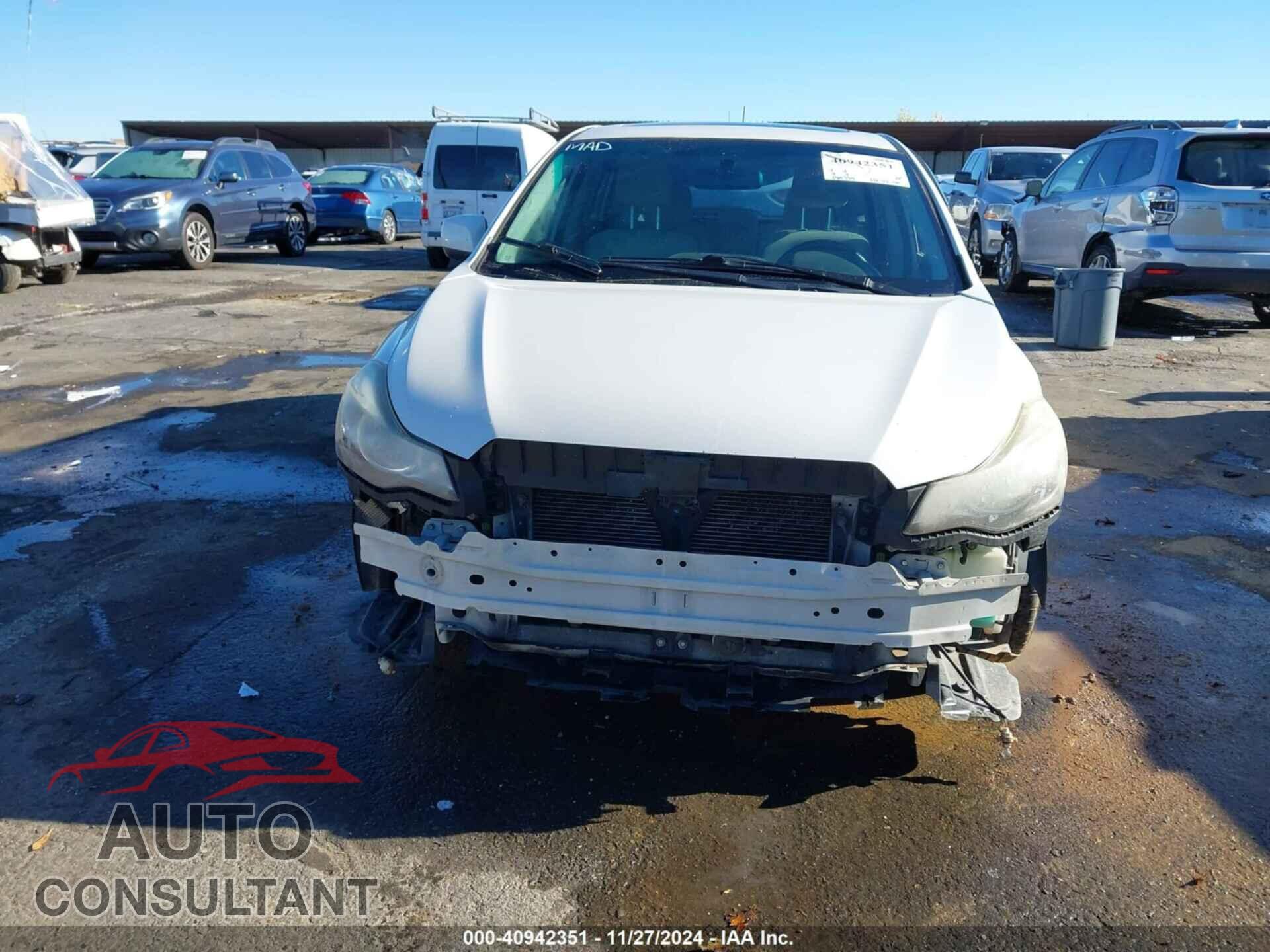 SUBARU IMPREZA 2012 - JF1GPAF66CH211971