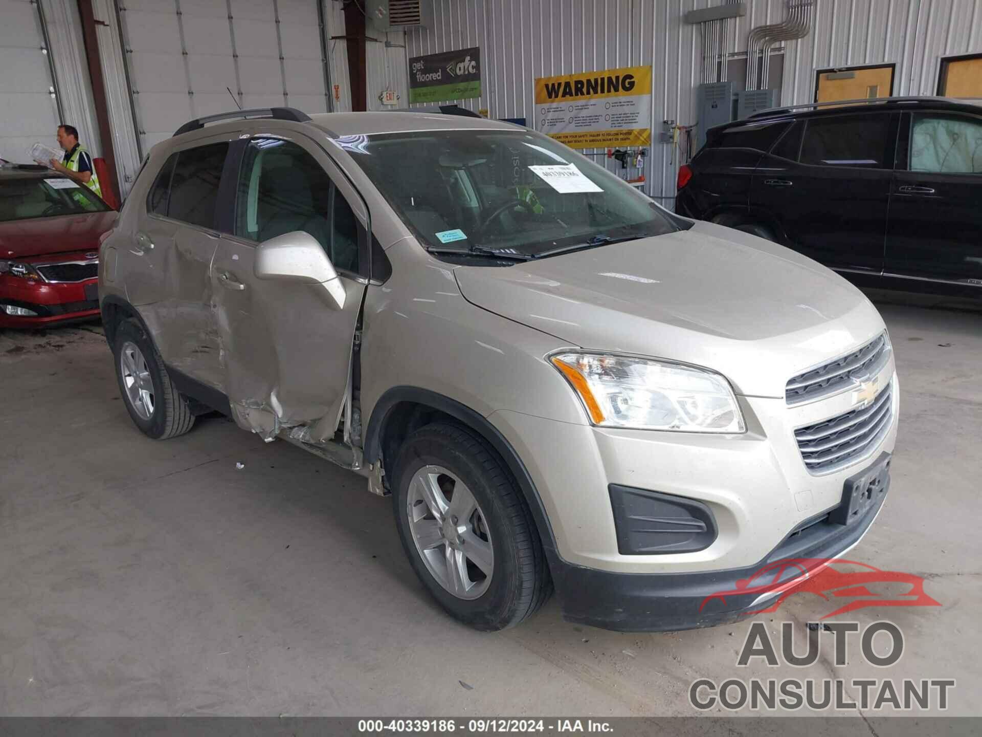 CHEVROLET TRAX 2016 - 3GNCJLSBXGL143228