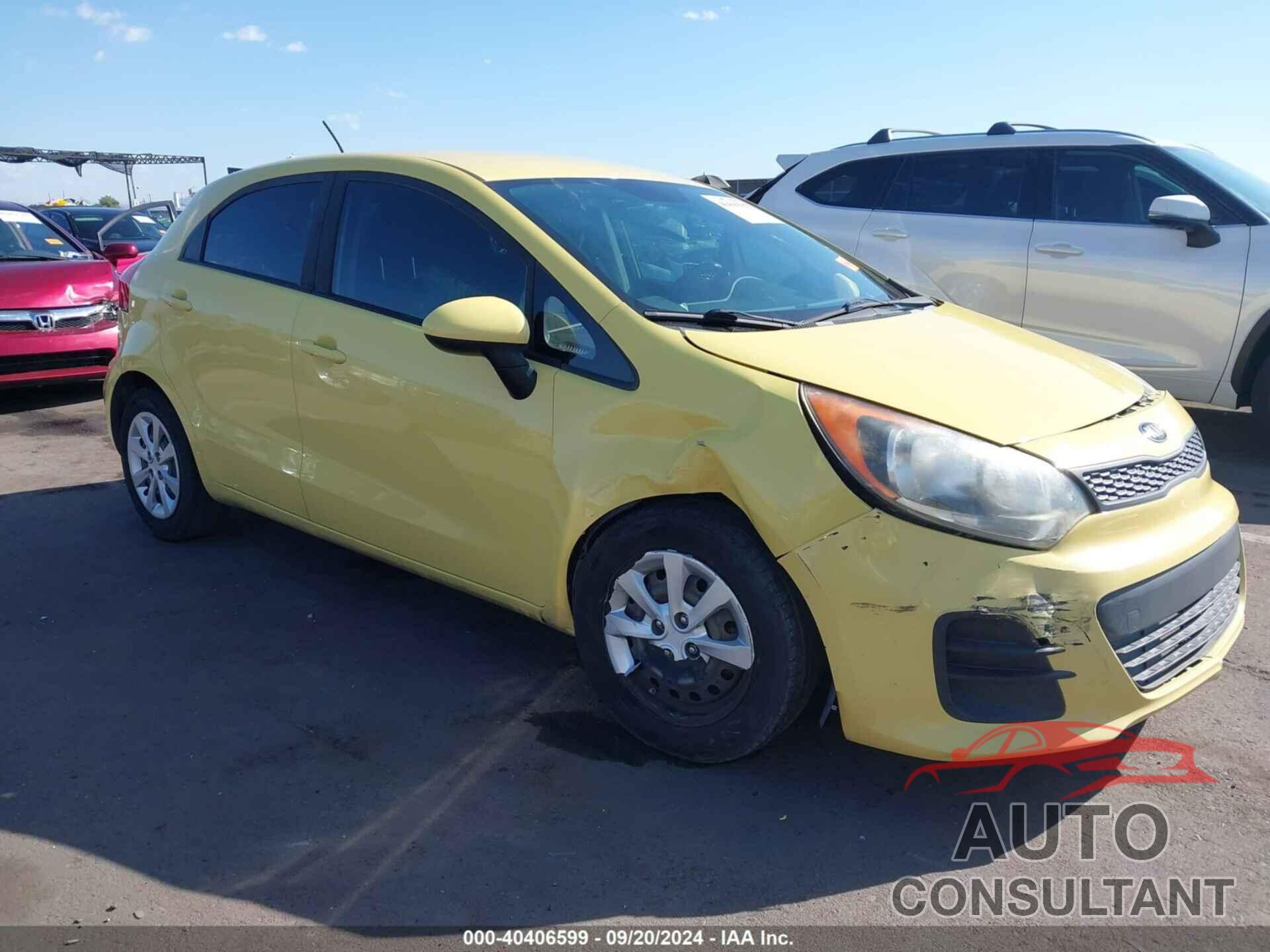 KIA RIO 2016 - KNADM5A32G6675784