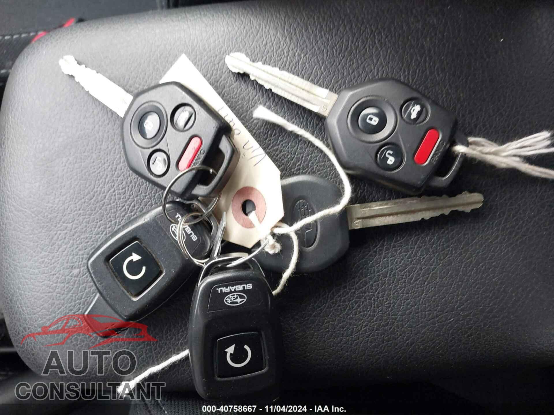 SUBARU FORESTER 2018 - JF2SJAEC1JH468614