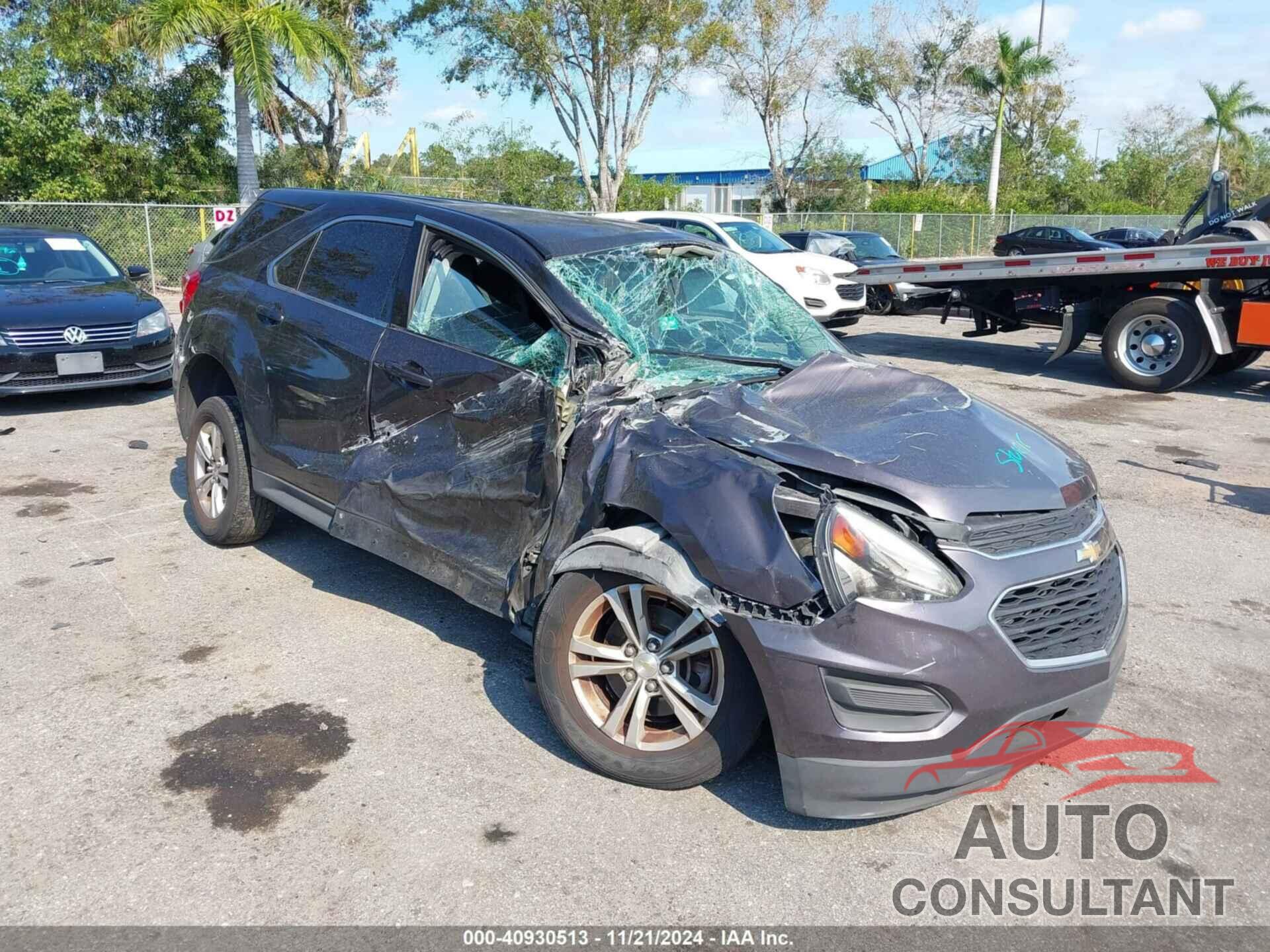 CHEVROLET EQUINOX 2016 - 2GNFLEEK8G6255884