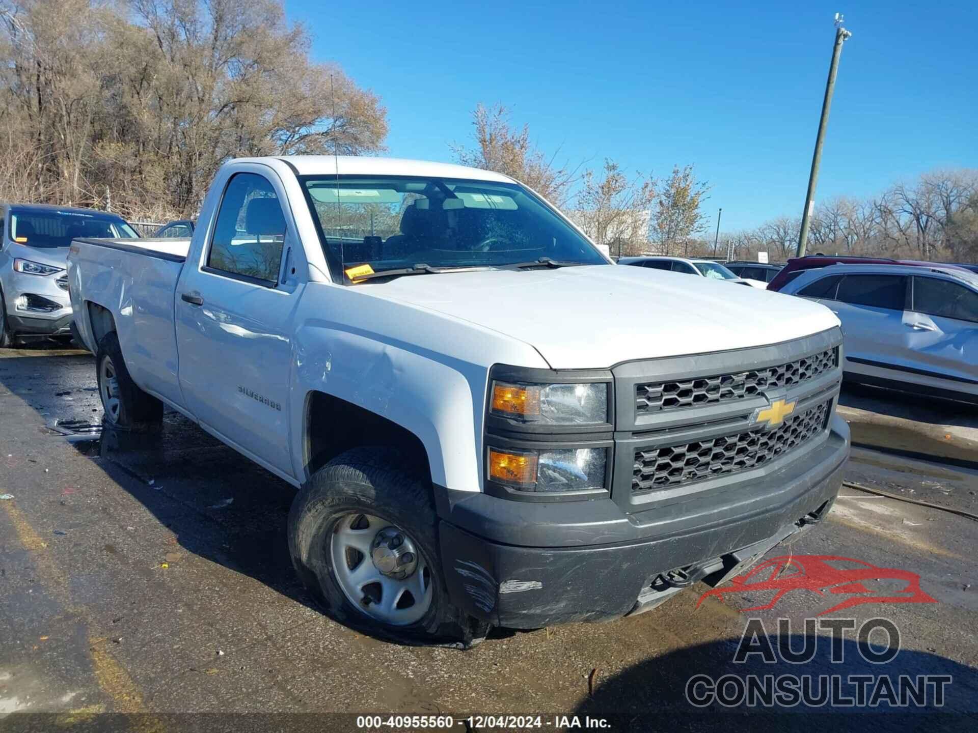 CHEVROLET SILVERADO 1500 2014 - 1GCNKPEH0EZ388535