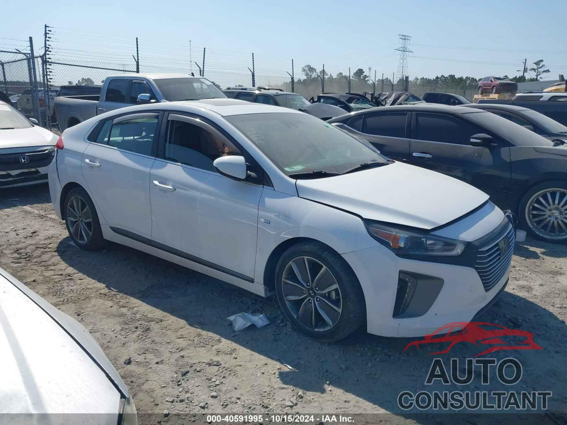 HYUNDAI IONIQ HYBRID 2019 - KMHC05LC3KU158940