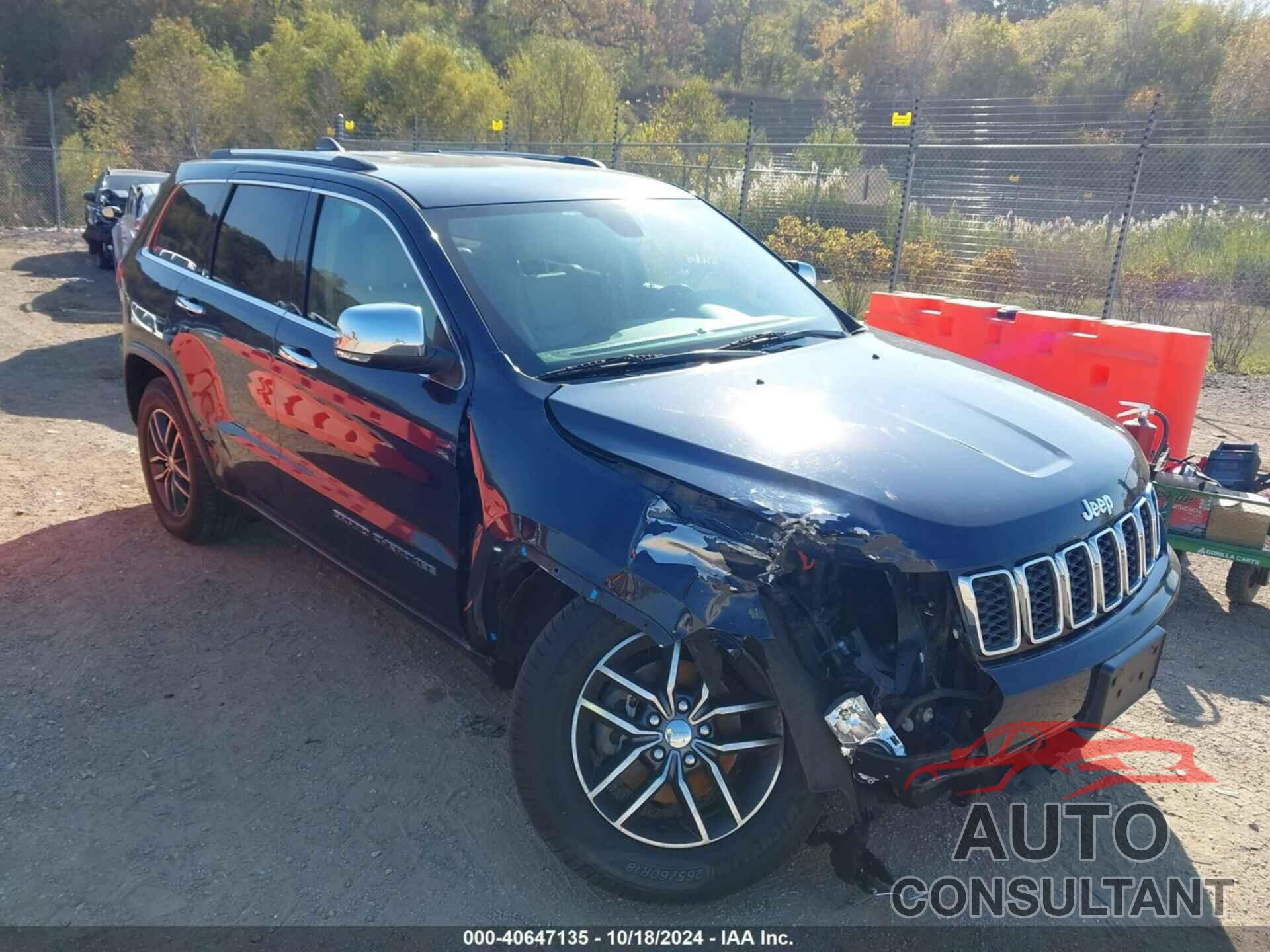 JEEP GRAND CHEROKEE 2017 - 1C4RJFBGXHC686625