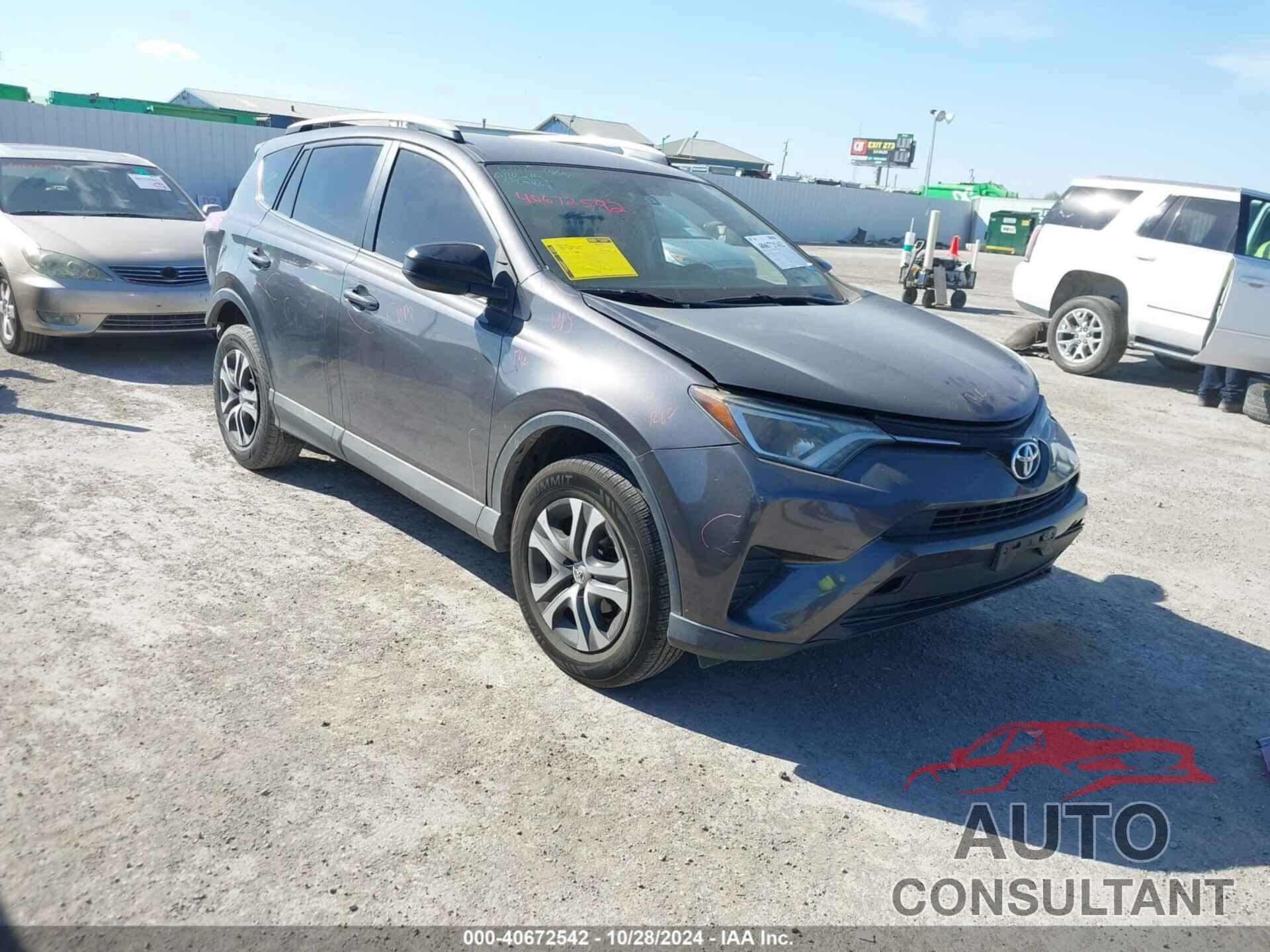 TOYOTA RAV4 2016 - 2T3ZFREV2GW309487