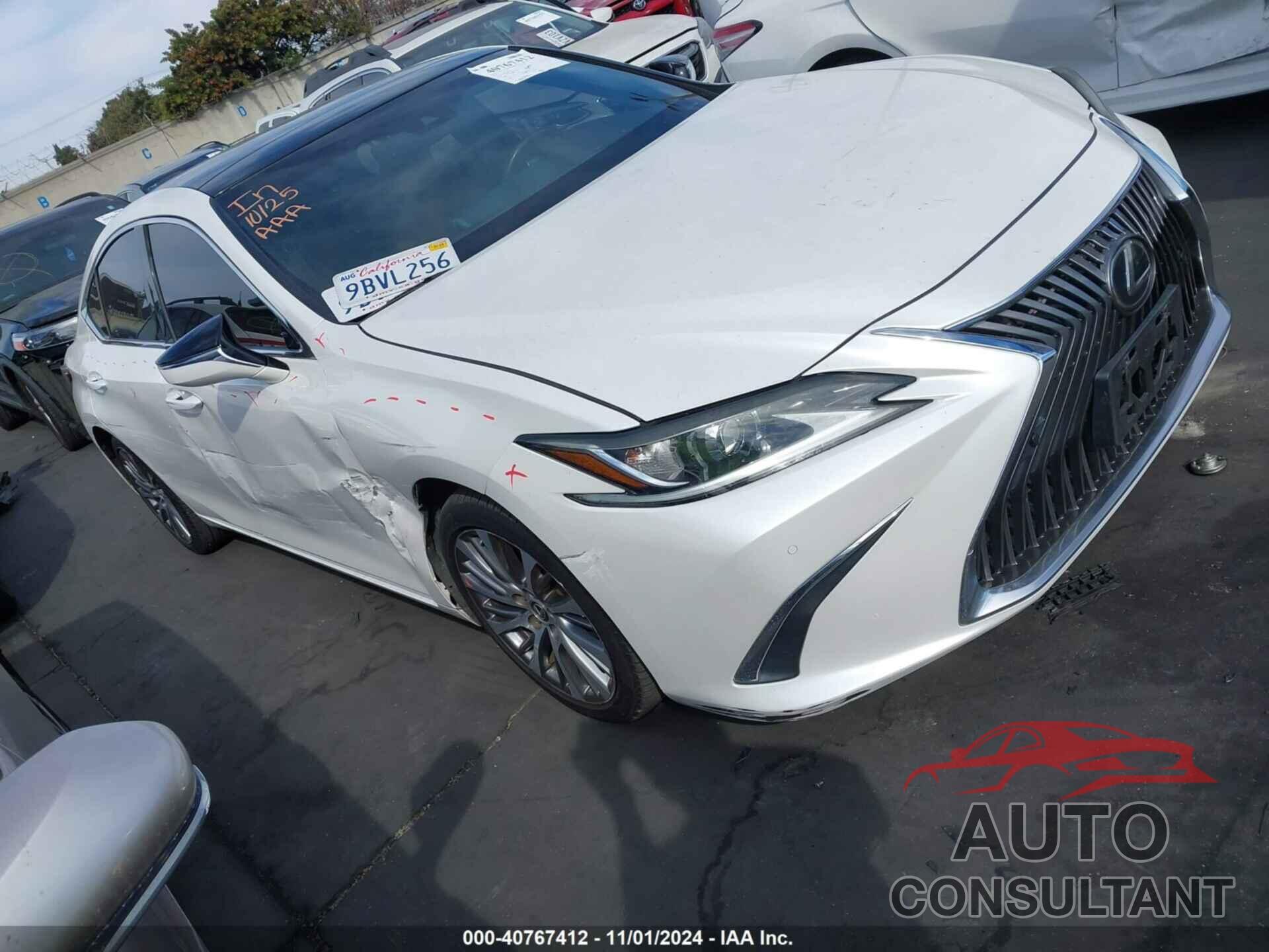 LEXUS ES 350 2019 - 58ABZ1B14KU027471