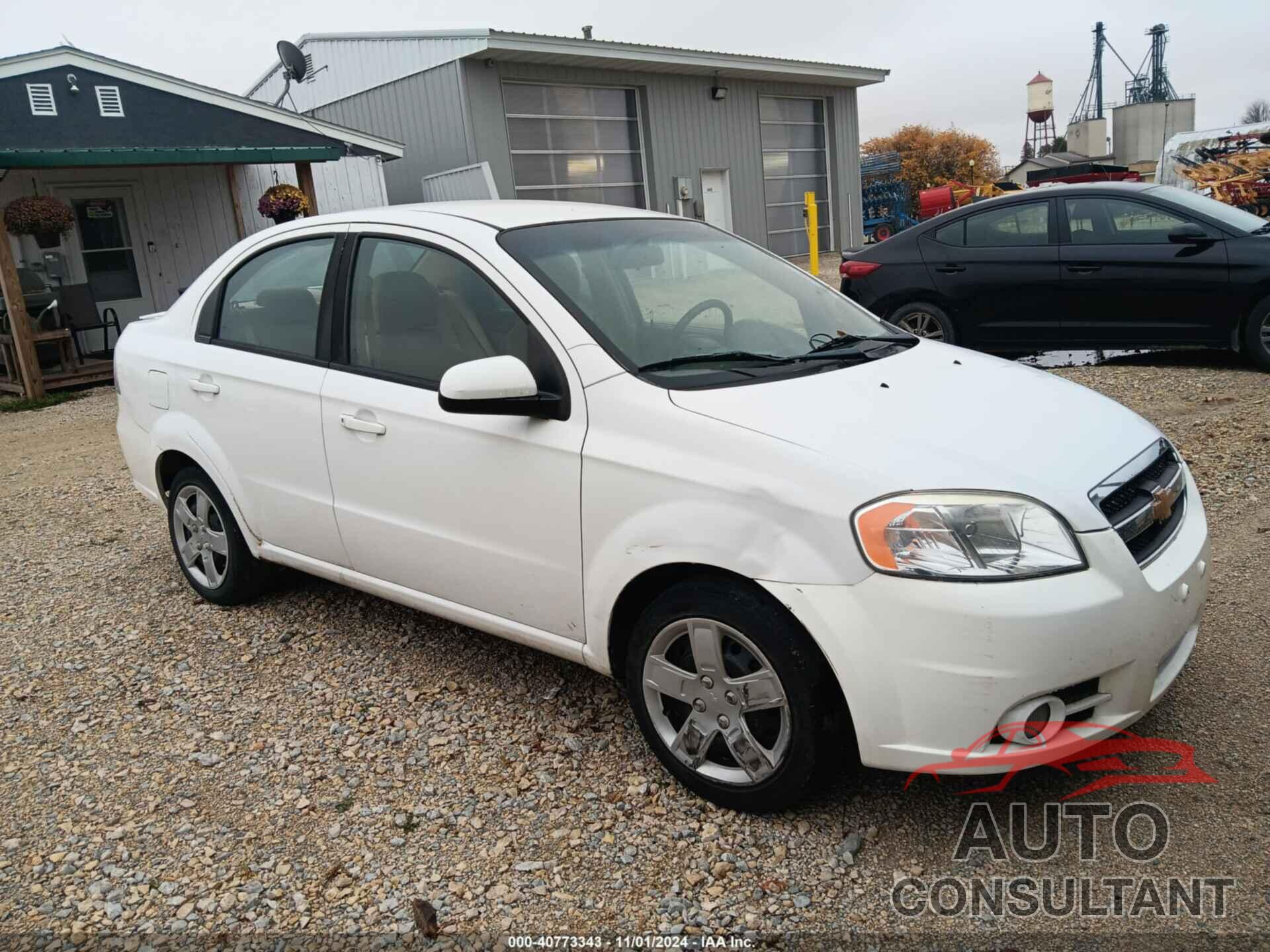 CHEVROLET AVEO 2010 - KL1TG5DE1AB108264