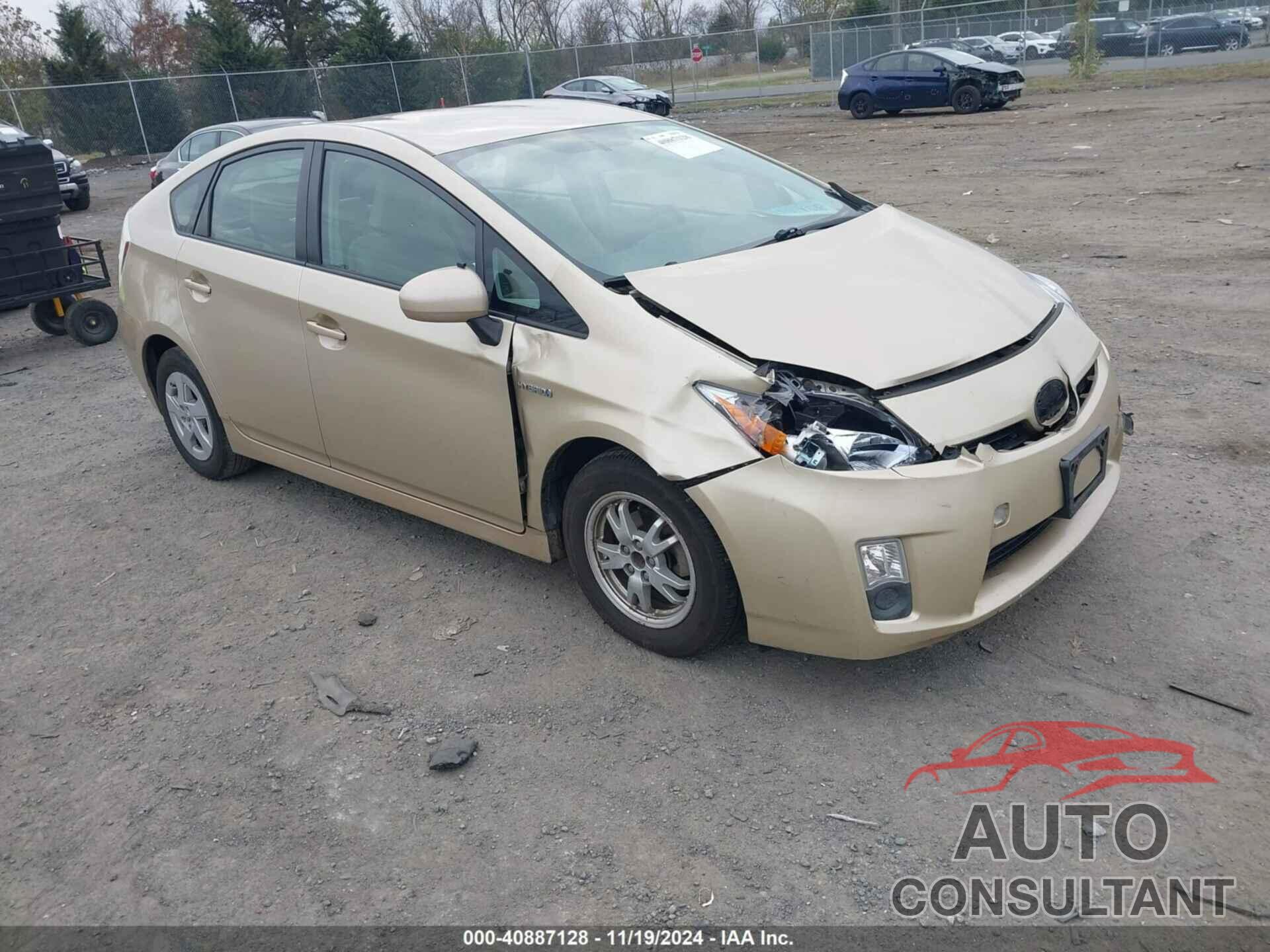 TOYOTA PRIUS 2010 - JTDKN3DU9A0167838