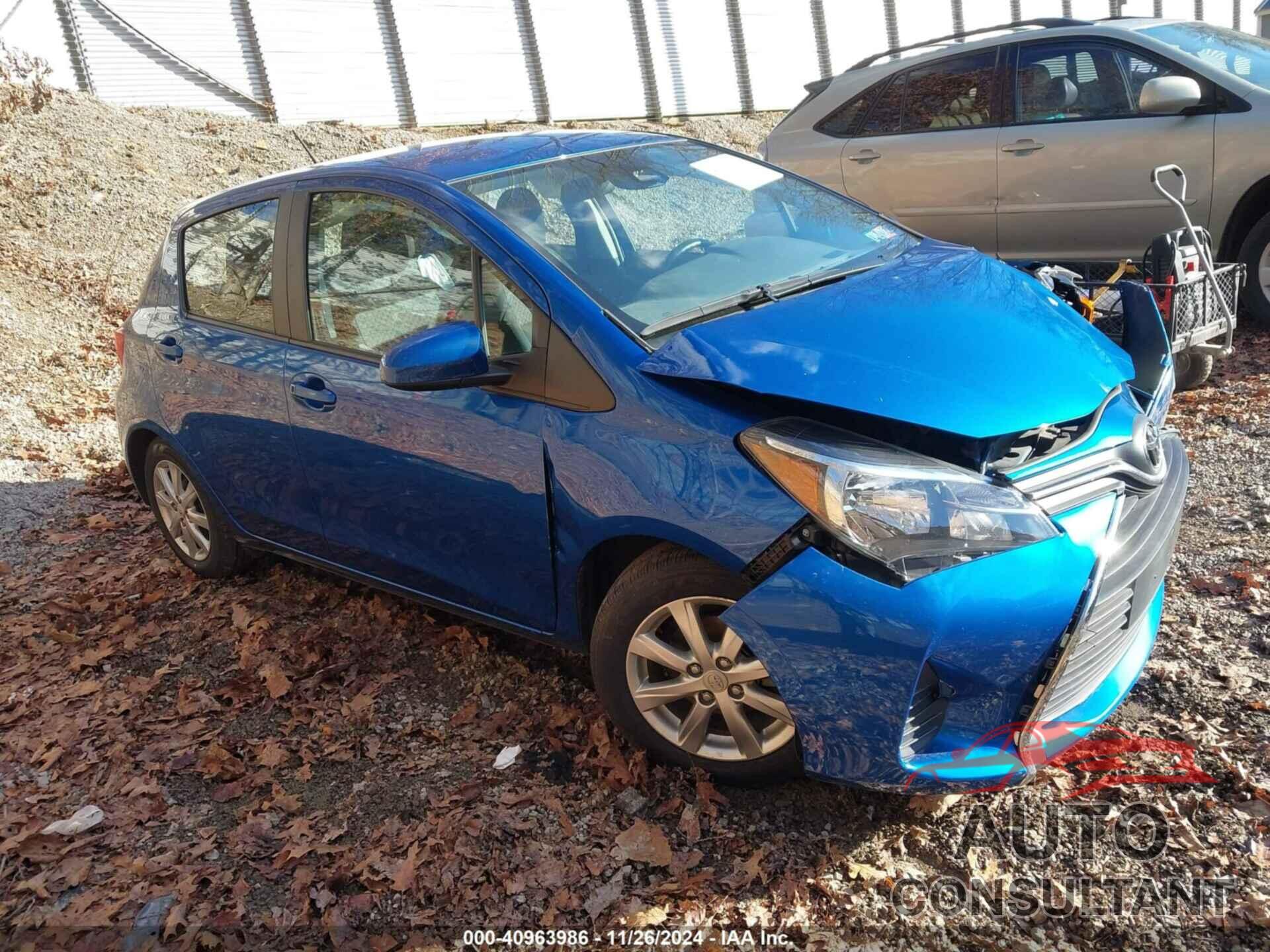 TOYOTA YARIS 2017 - VNKKTUD38HA078325