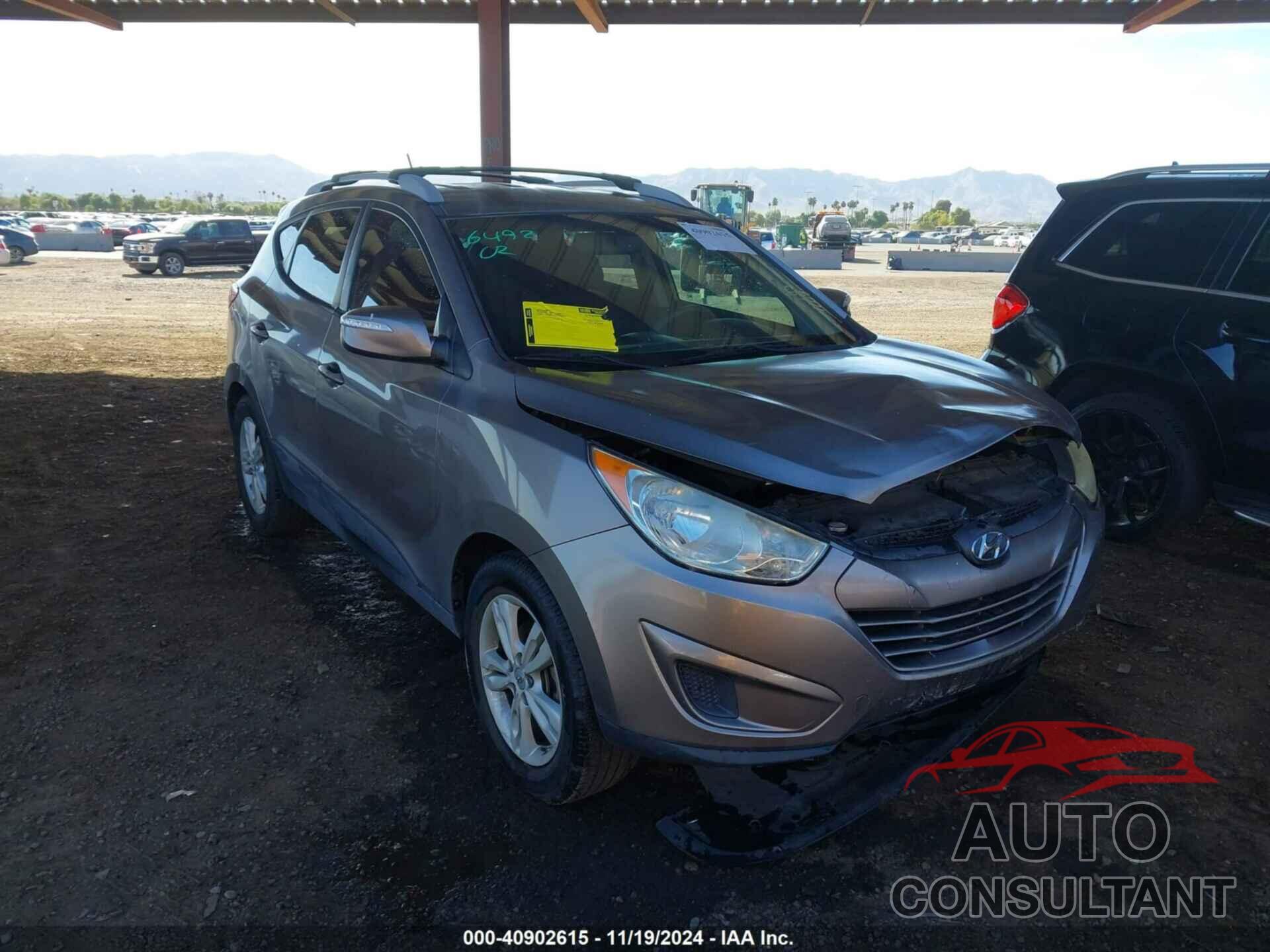 HYUNDAI TUCSON 2012 - KM8JU3AC5CU463389