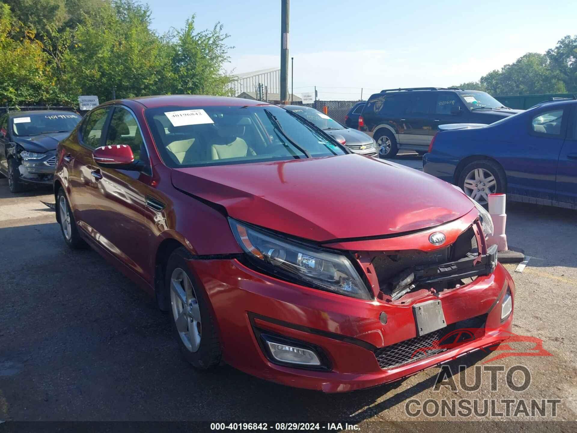 KIA OPTIMA 2014 - 5XXGM4A77EG316104