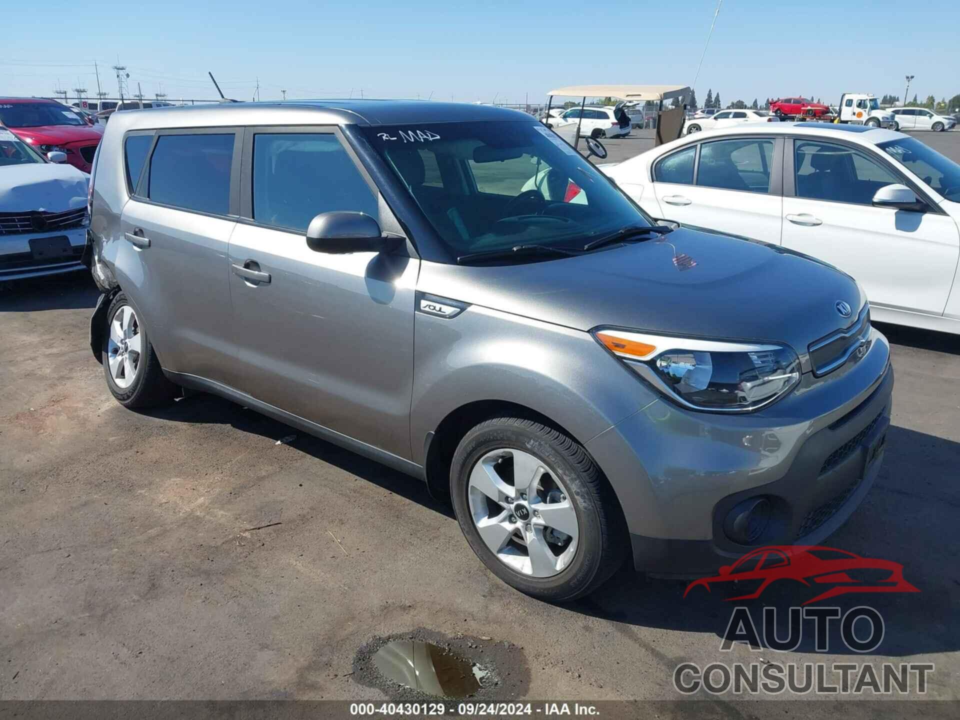 KIA SOUL 2019 - KNDJN2A28K7693282