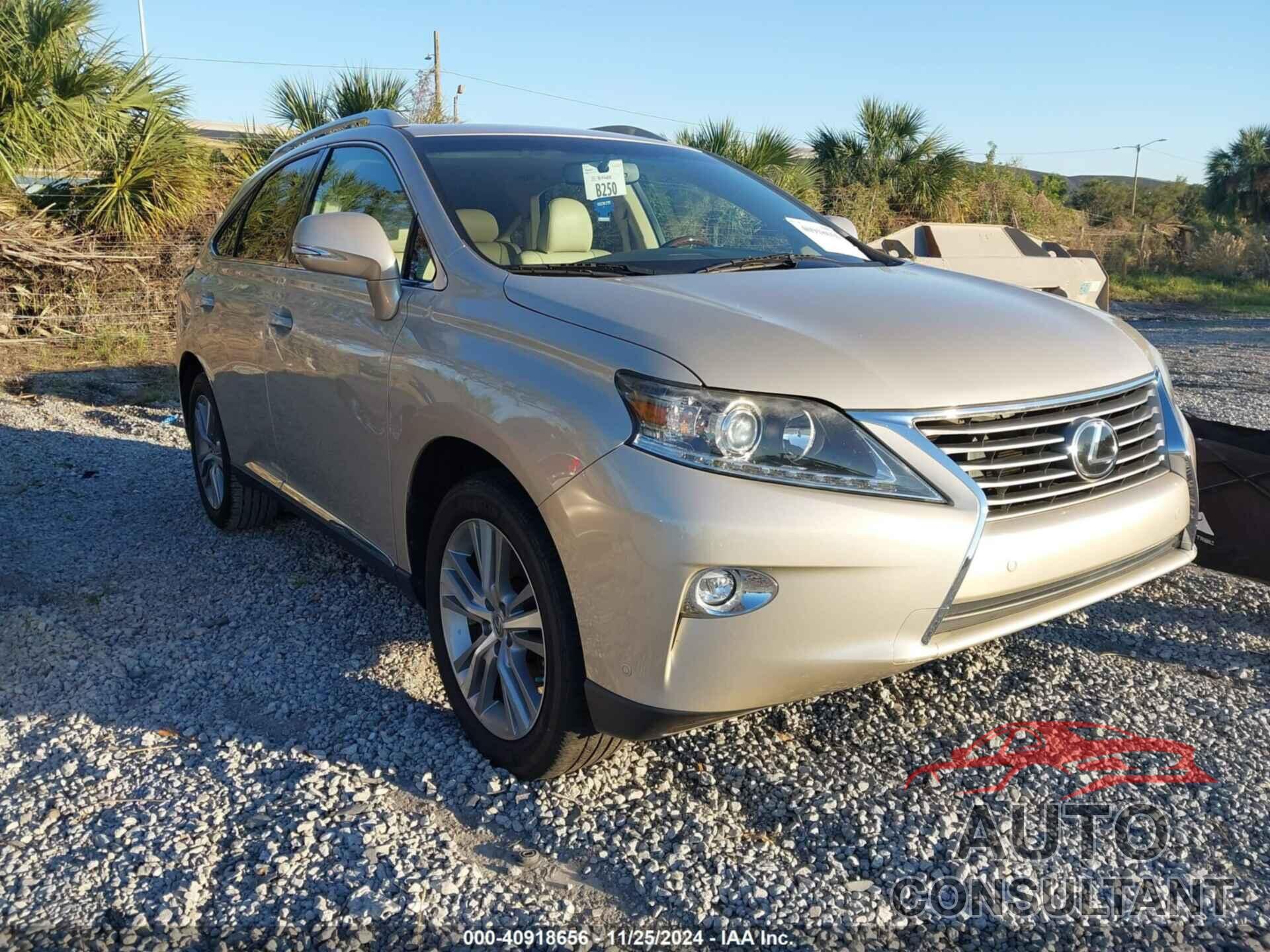 LEXUS RX 350 2015 - 2T2ZK1BA3FC159165