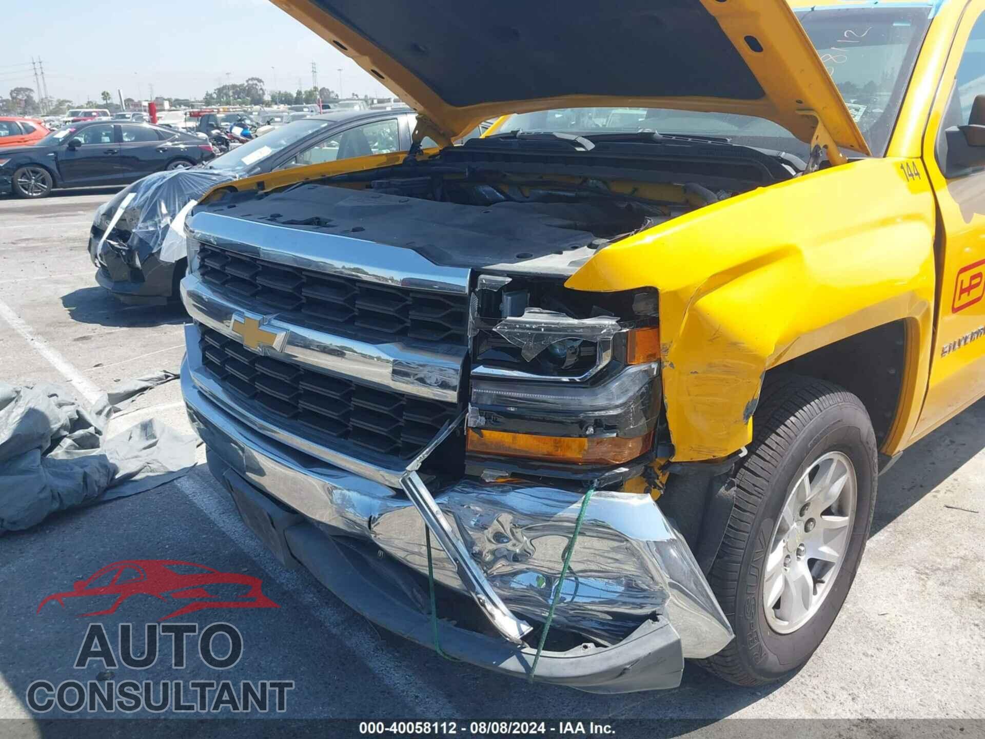 CHEVROLET SILVERADO 1500 2016 - 1GCRCREC0GZ211971