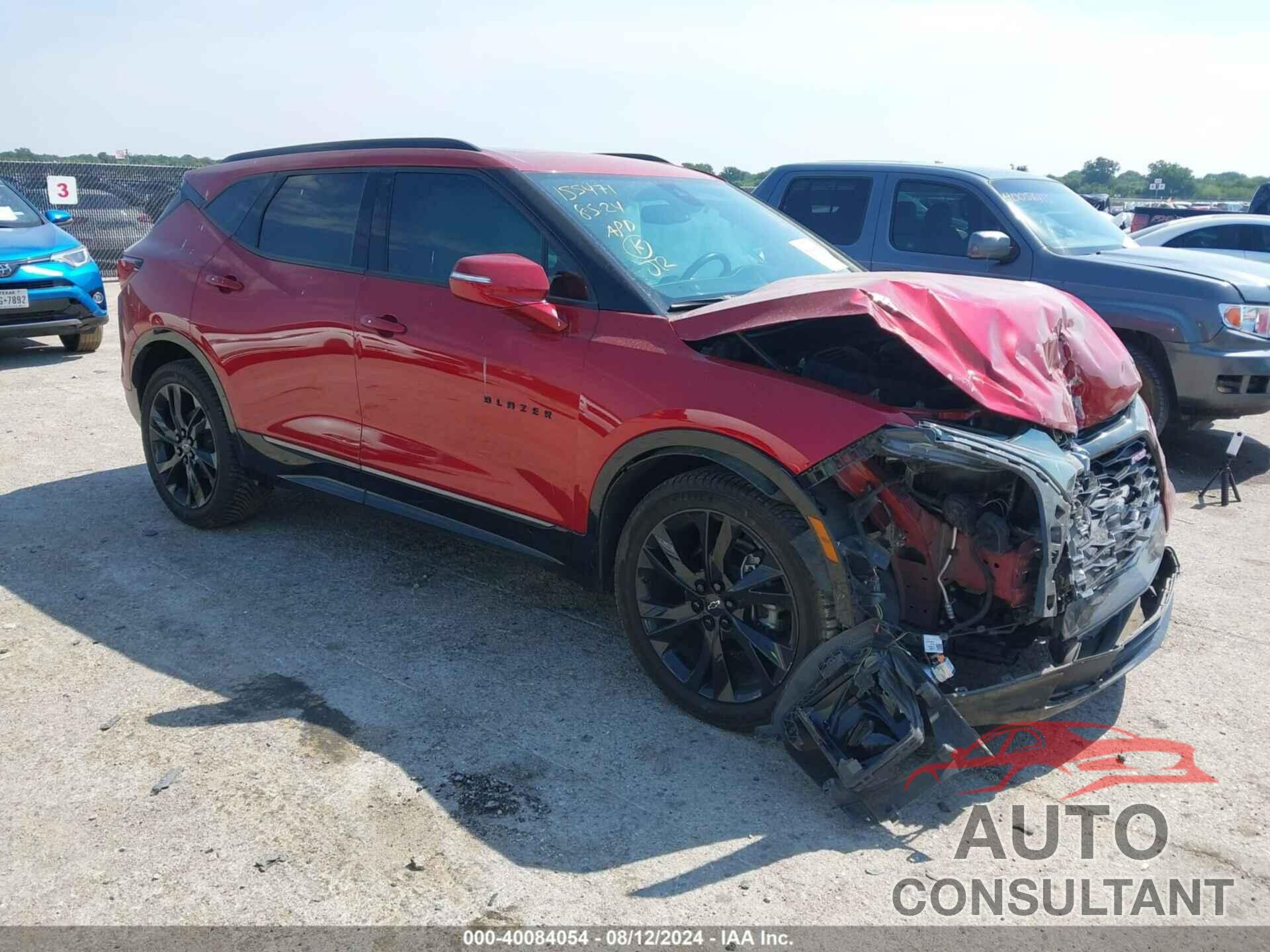 CHEVROLET BLAZER 2021 - 3GNKBERS1MS524137