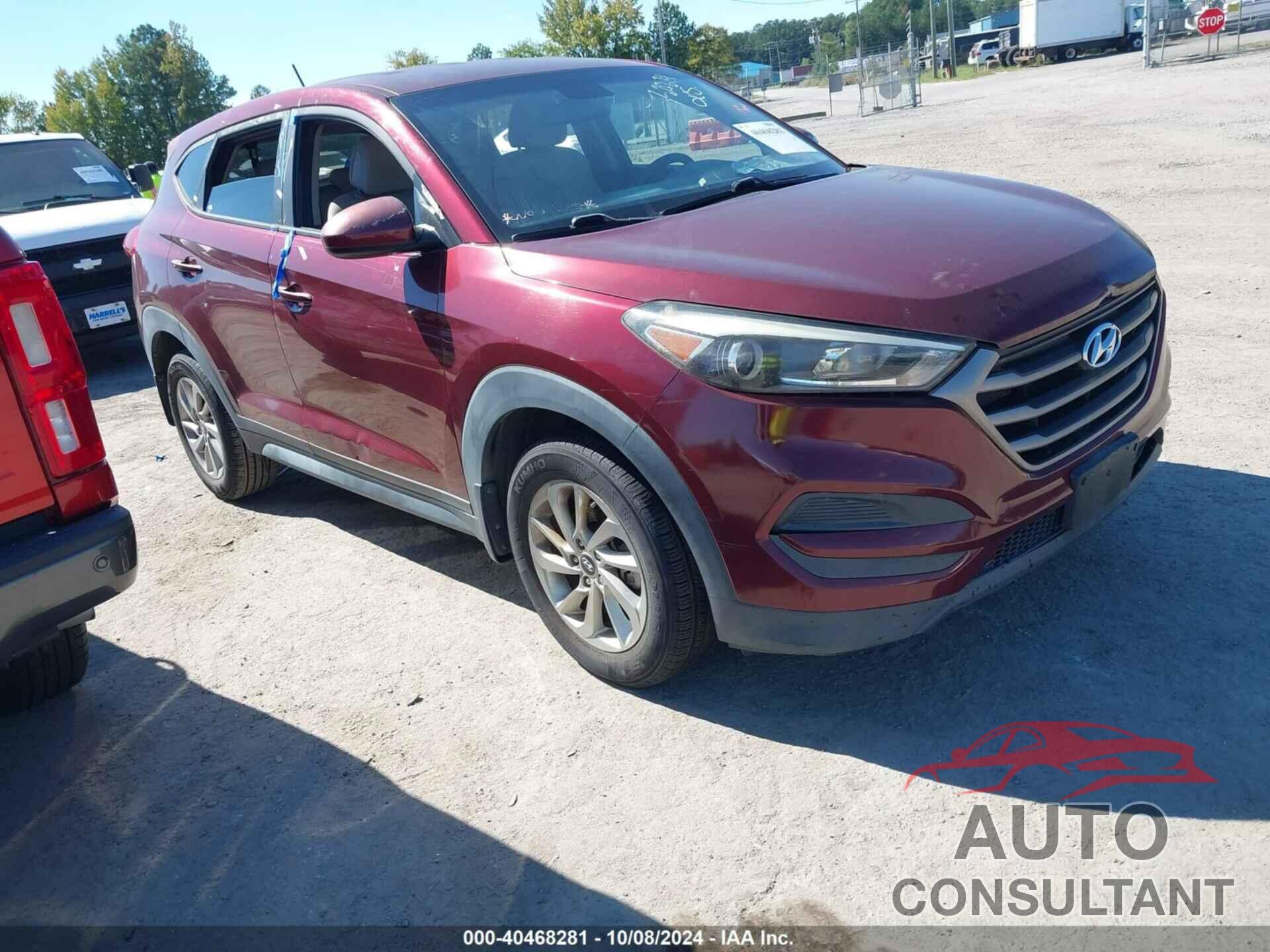 HYUNDAI TUCSON 2016 - KM8J23A46GU197238