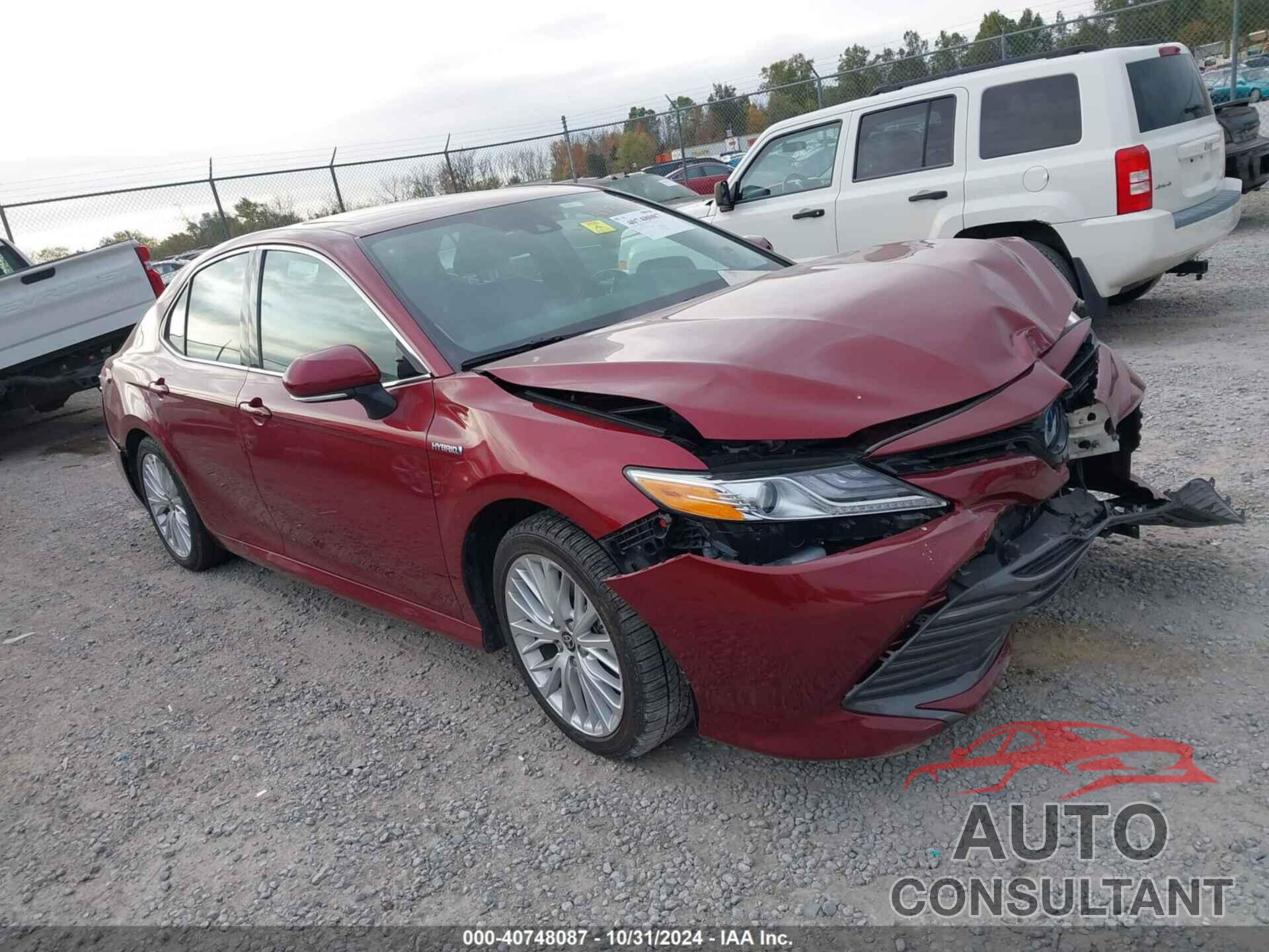 TOYOTA CAMRY 2020 - 4T1F31AK0LU546085