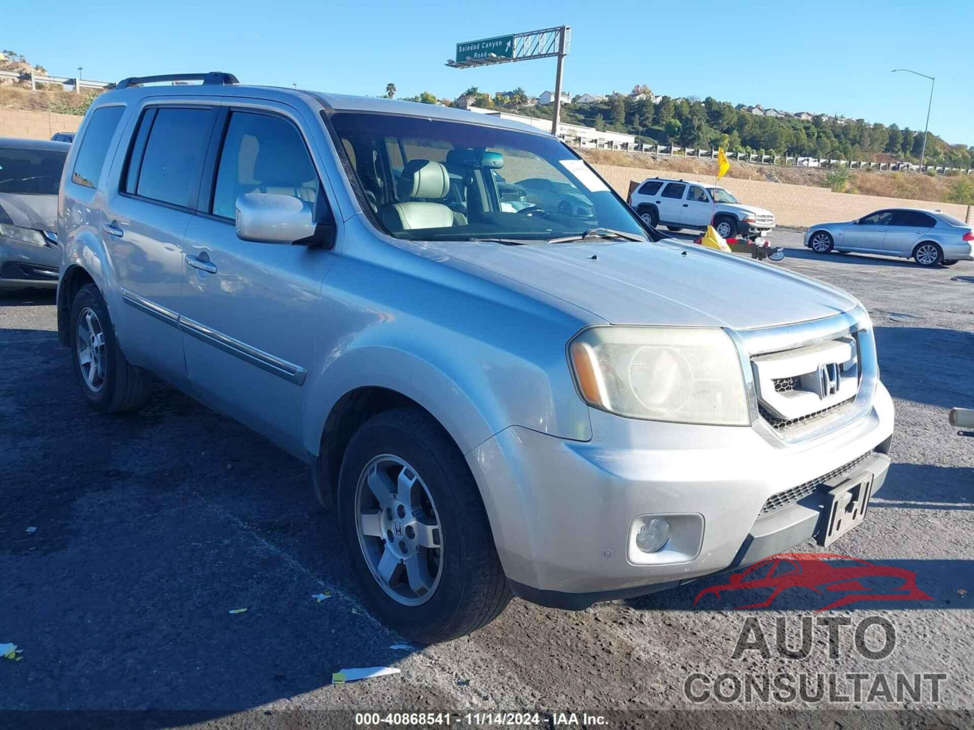 HONDA PILOT 2010 - 5FNYF3H95AB018275