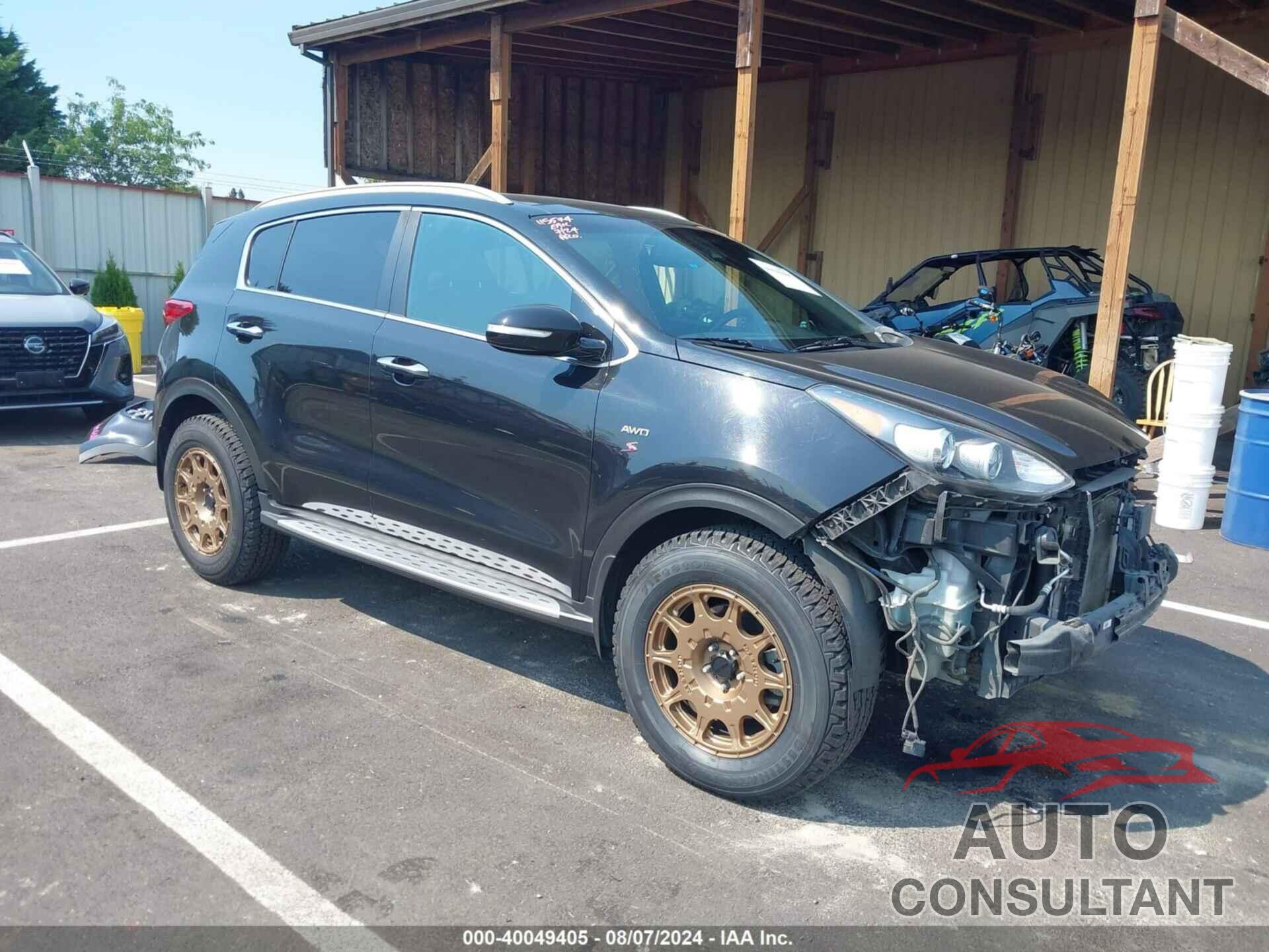 KIA SPORTAGE 2017 - KNDPRCA64H7255035