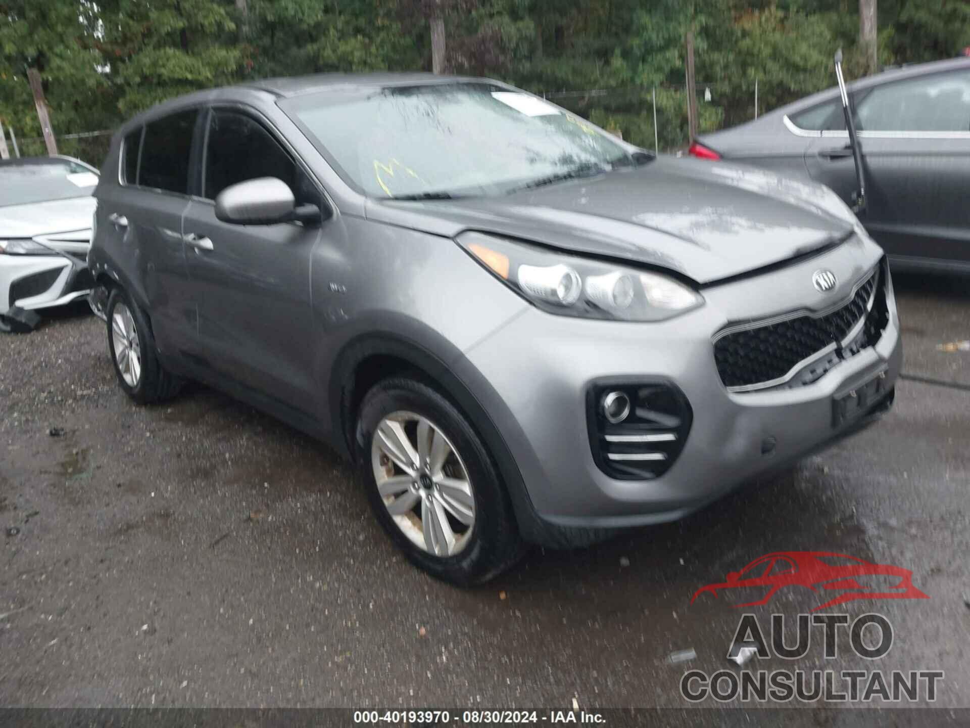 KIA SPORTAGE 2017 - KNDPMCAC8H7272280