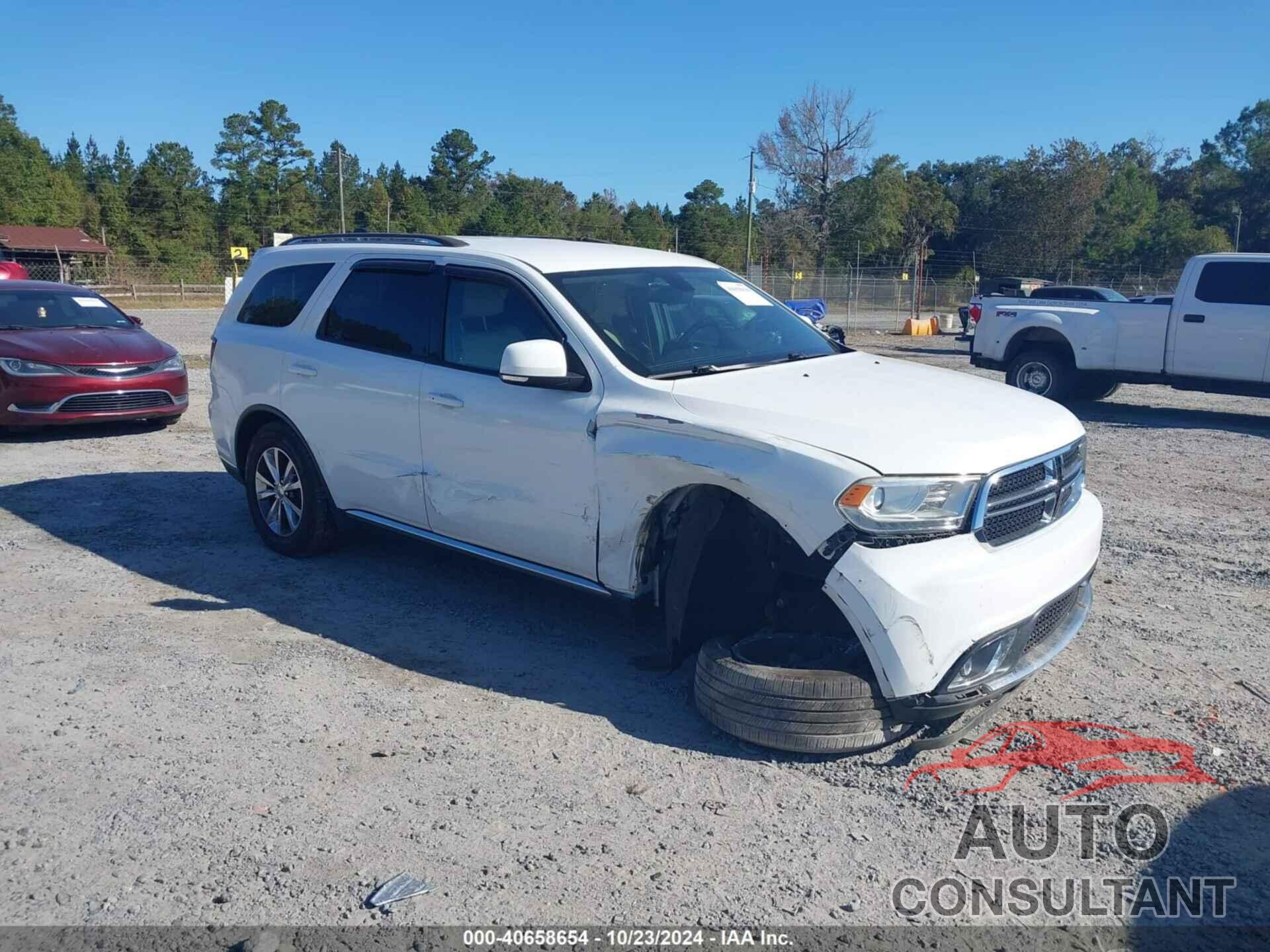 DODGE DURANGO 2016 - 1C4RDHDG2GC386995