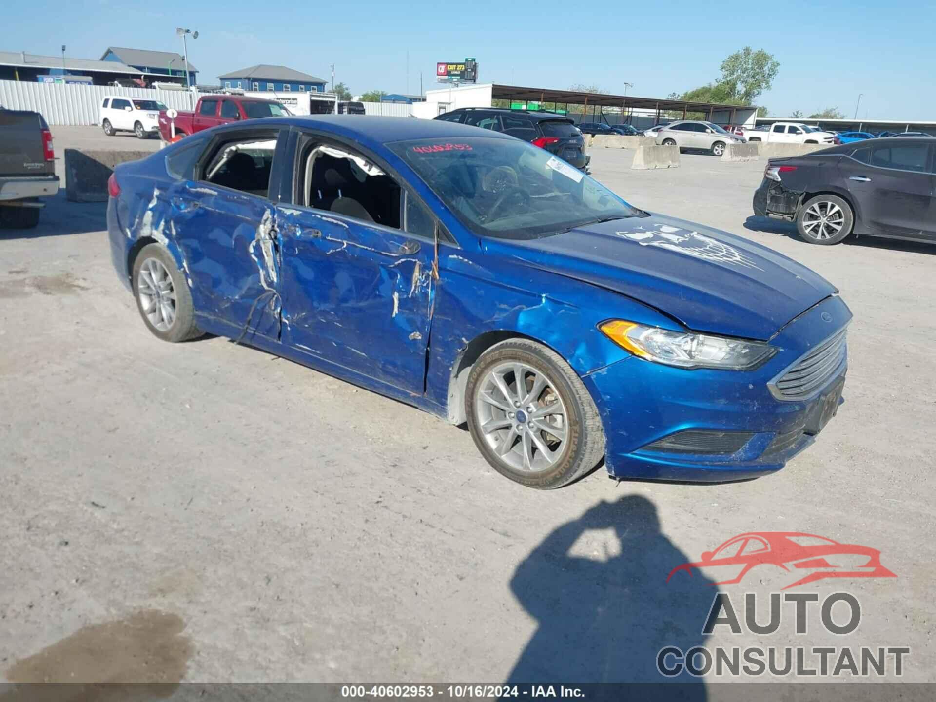 FORD FUSION 2017 - 3FA6P0HD9HR397027