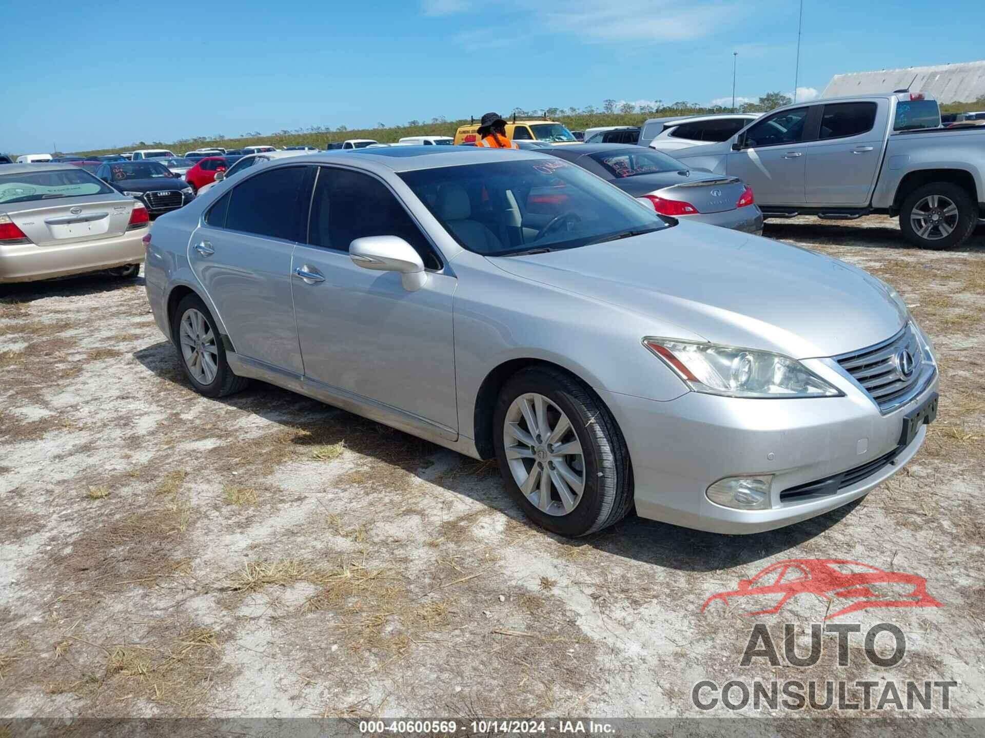 LEXUS ES 350 2011 - JTHBK1EG8B2462858