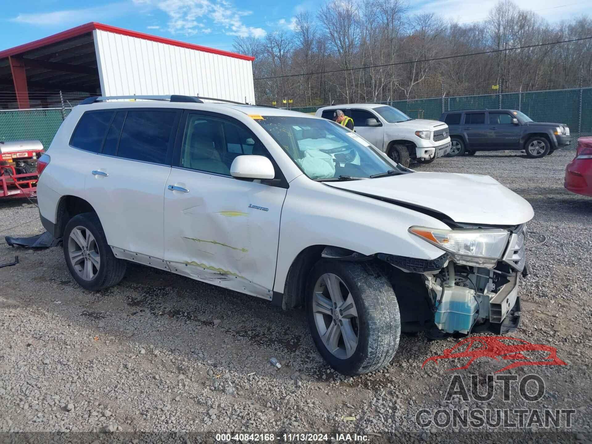 TOYOTA HIGHLANDER 2013 - 5TDDK3EH4DS254681