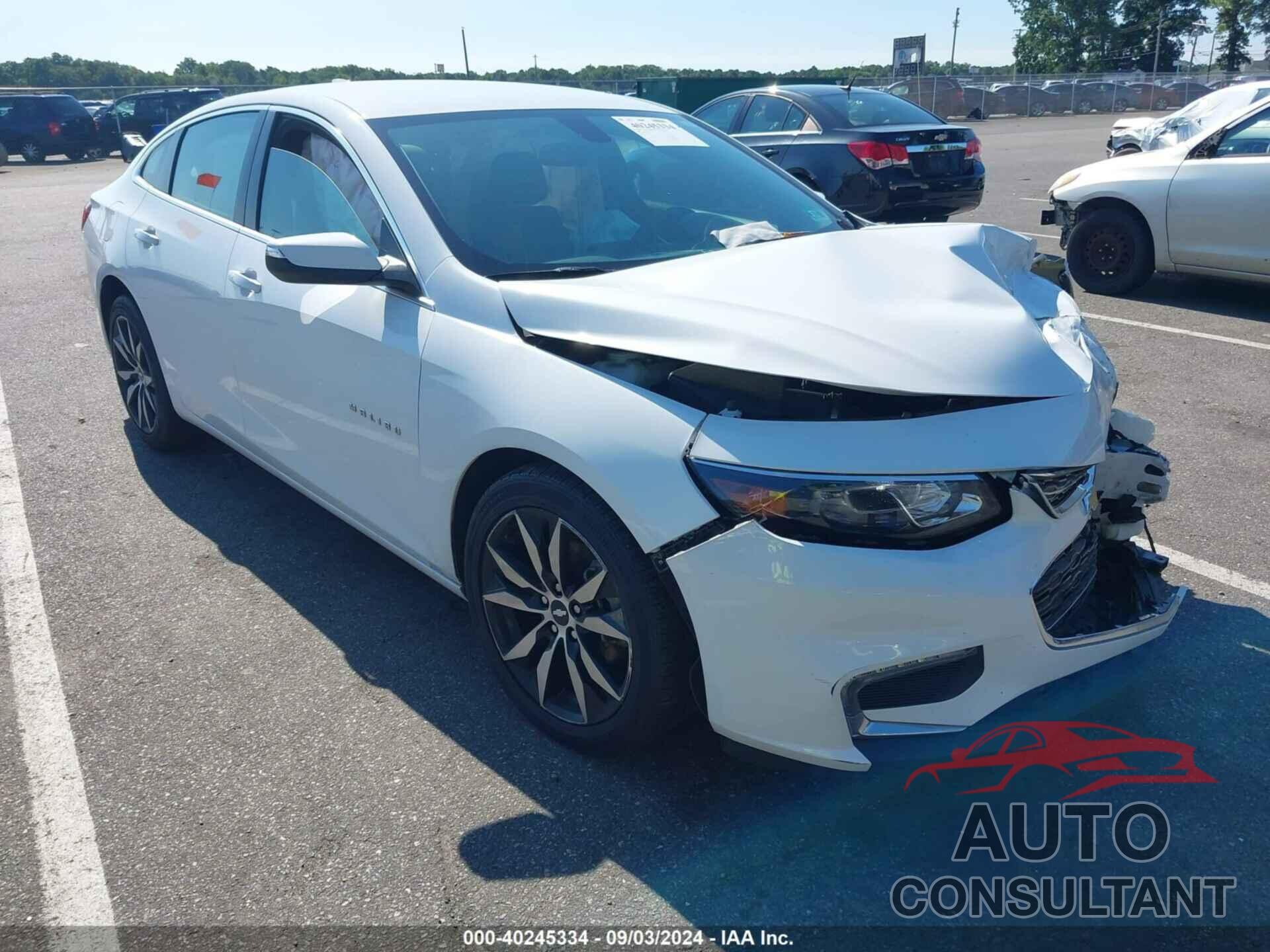 CHEVROLET MALIBU 2018 - 1G1ZD5ST1JF278221