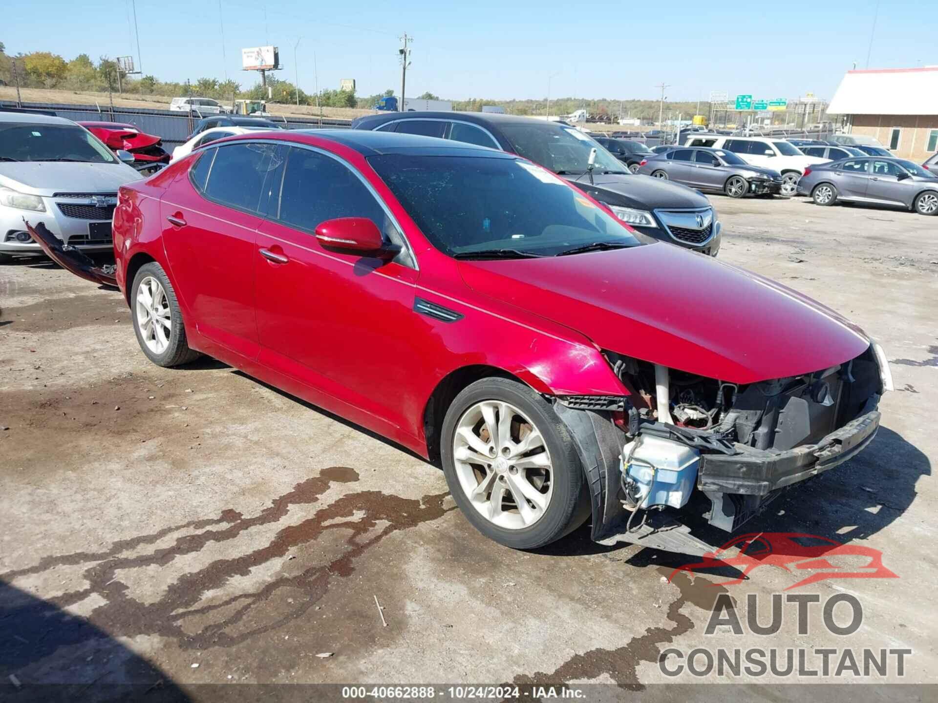 KIA OPTIMA 2012 - 5XXGN4A72CG021289