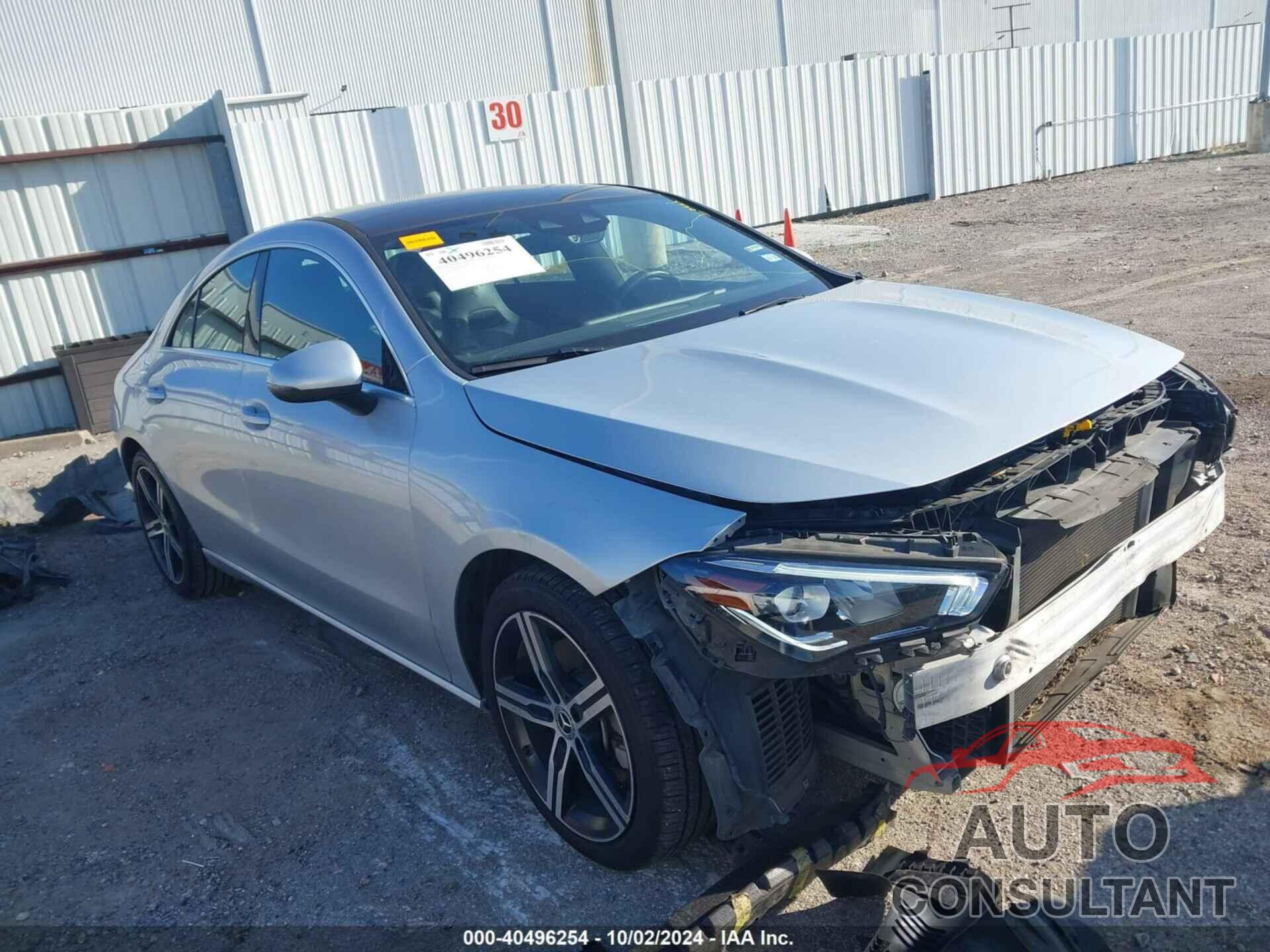 MERCEDES-BENZ CLA 250 2020 - W1K5J4GB8LN096894