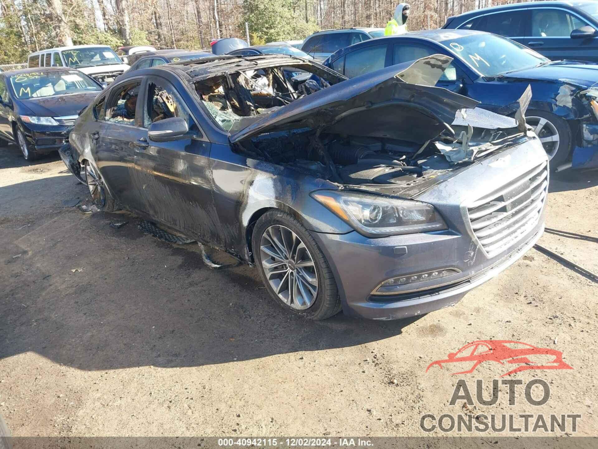 HYUNDAI GENESIS 2016 - KMHGN4JE2GU107857