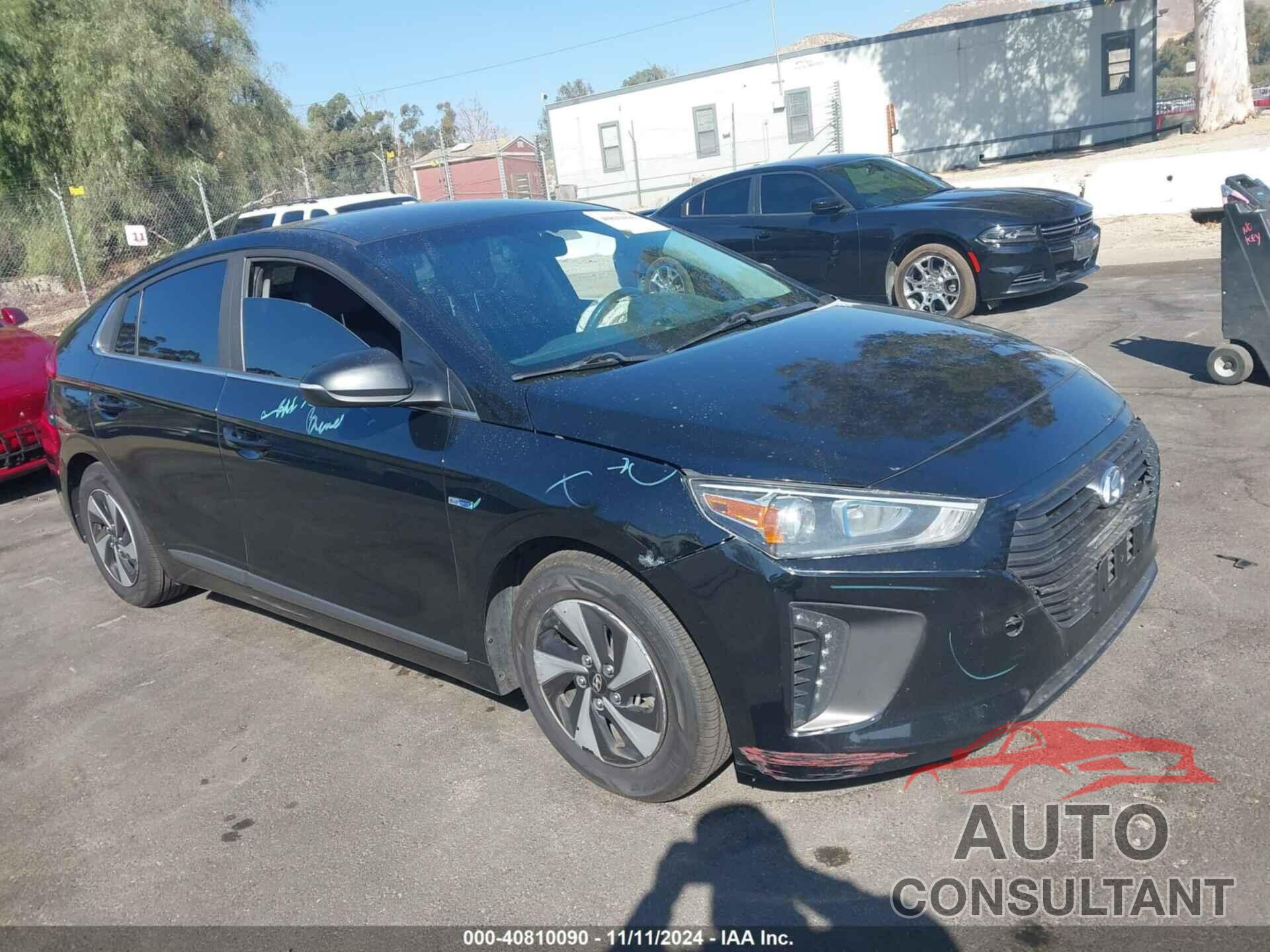 HYUNDAI IONIQ HYBRID 2017 - KMHC75LC5HU039873