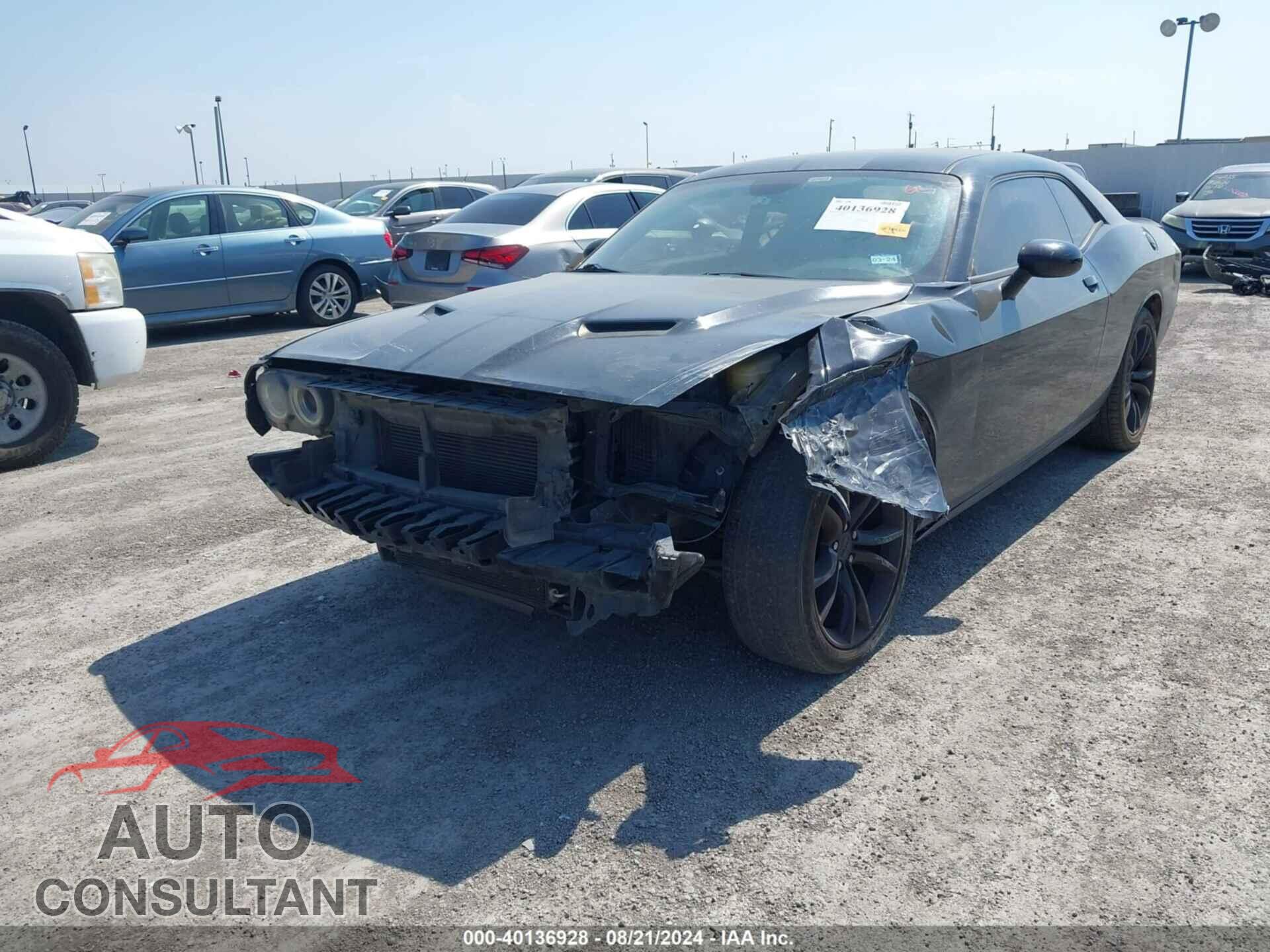DODGE CHALLENGER 2016 - 2C3CDZAG2GH345123